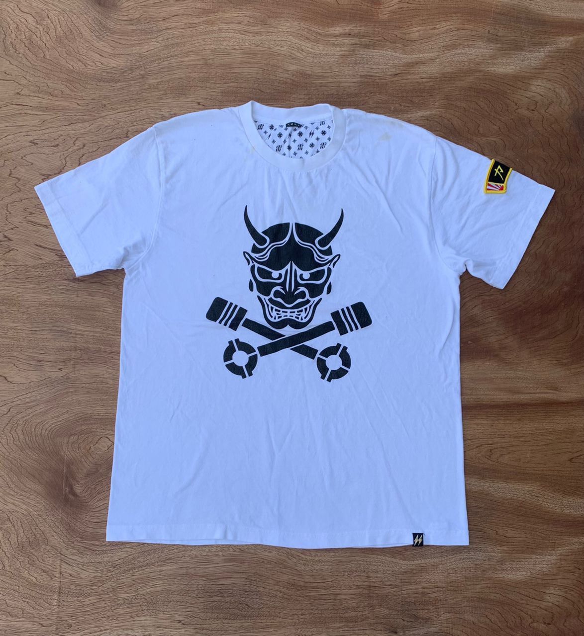 Japanese Brand × Vintage Vintage Tee D 40 Japanese bad boy Size US L / EU 52-54 / 3 - 1 Thumbnail