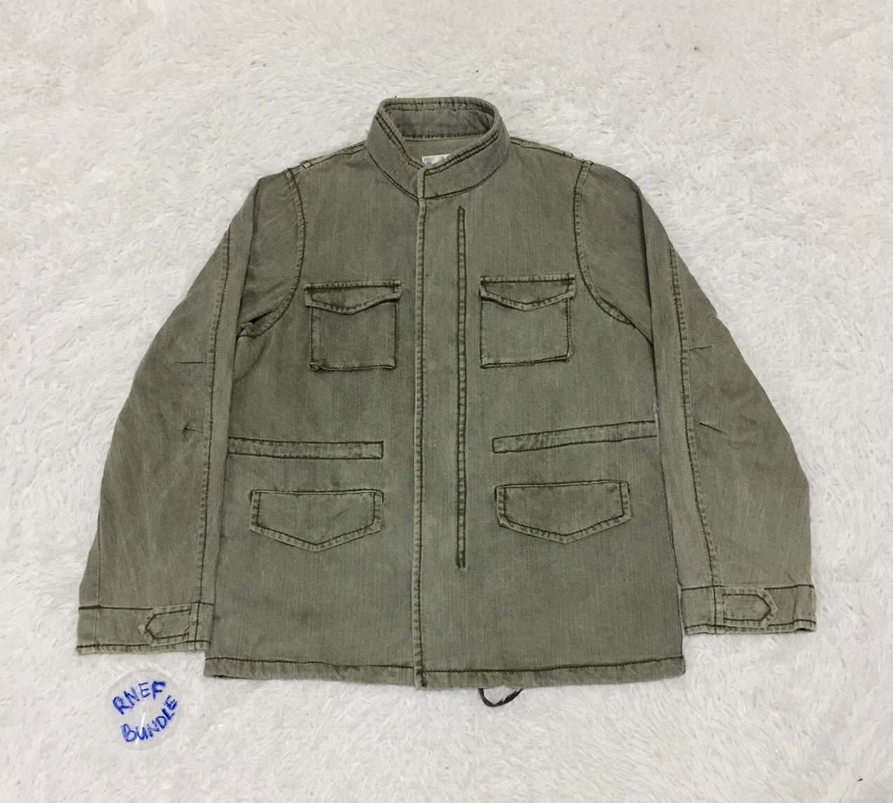 Japanese Brand BeamsBoy Pray For No Fighting Jacket Size US S / EU 44-46 / 1 - 1 Thumbnail