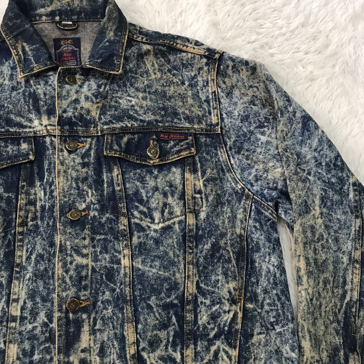 Japanese Brand New orleans denim jacket Size US L / EU 52-54 / 3 - 6 Thumbnail