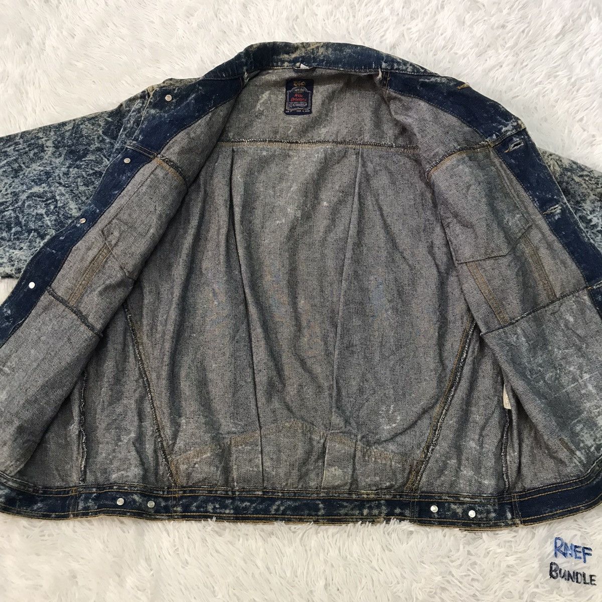 Japanese Brand New orleans denim jacket Size US L / EU 52-54 / 3 - 17 Thumbnail