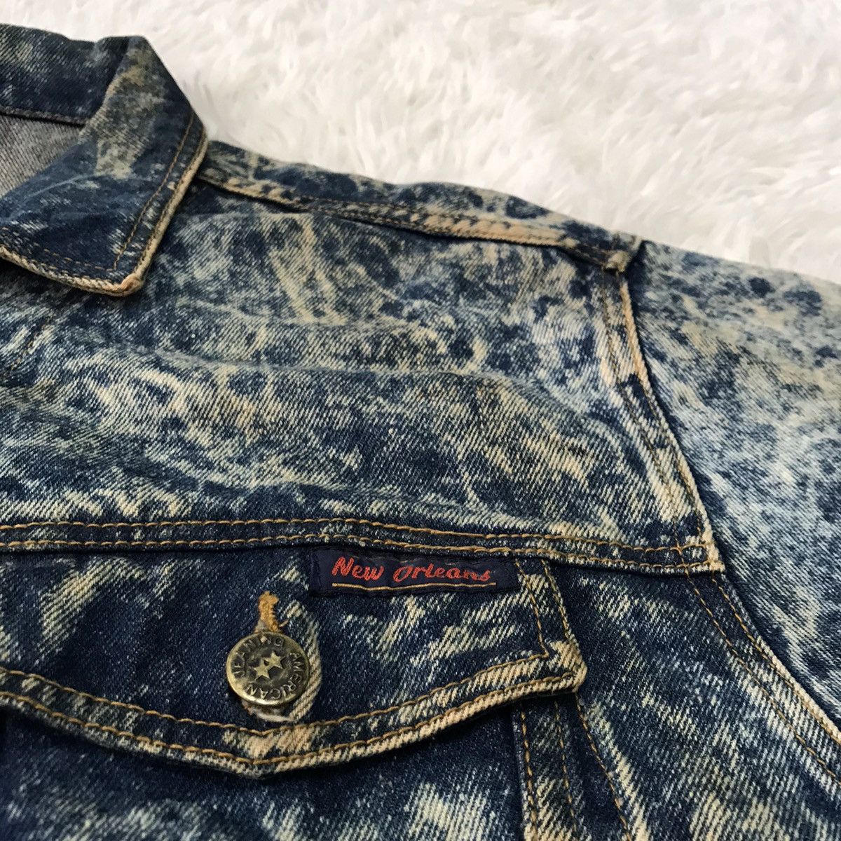 Japanese Brand New orleans denim jacket Size US L / EU 52-54 / 3 - 12 Thumbnail