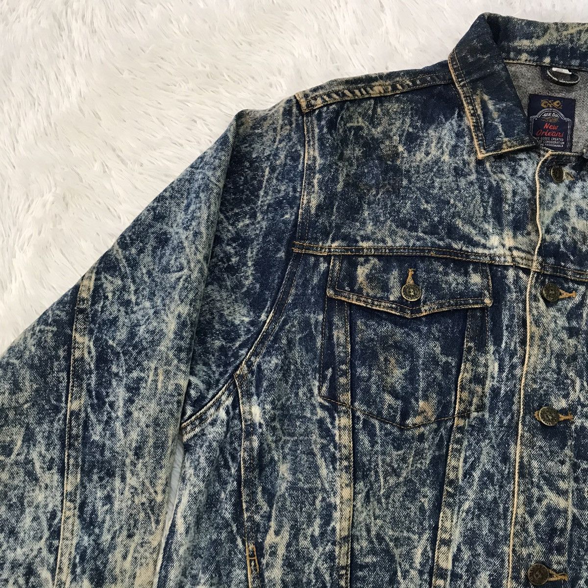 Japanese Brand New orleans denim jacket Size US L / EU 52-54 / 3 - 3 Thumbnail