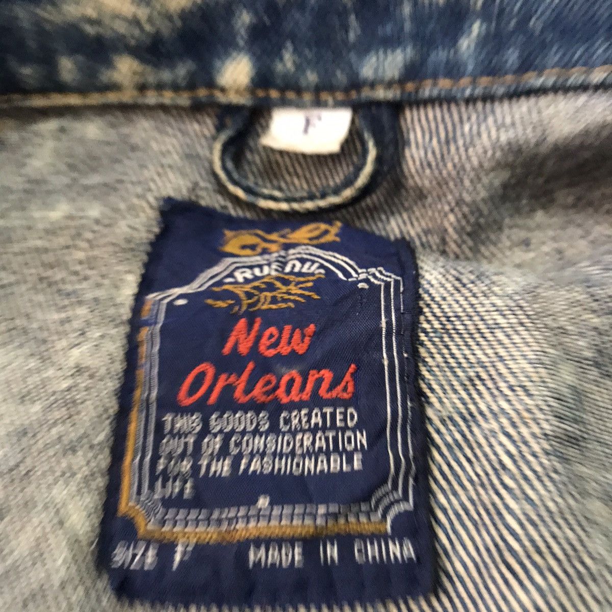Japanese Brand New orleans denim jacket Size US L / EU 52-54 / 3 - 18 Thumbnail