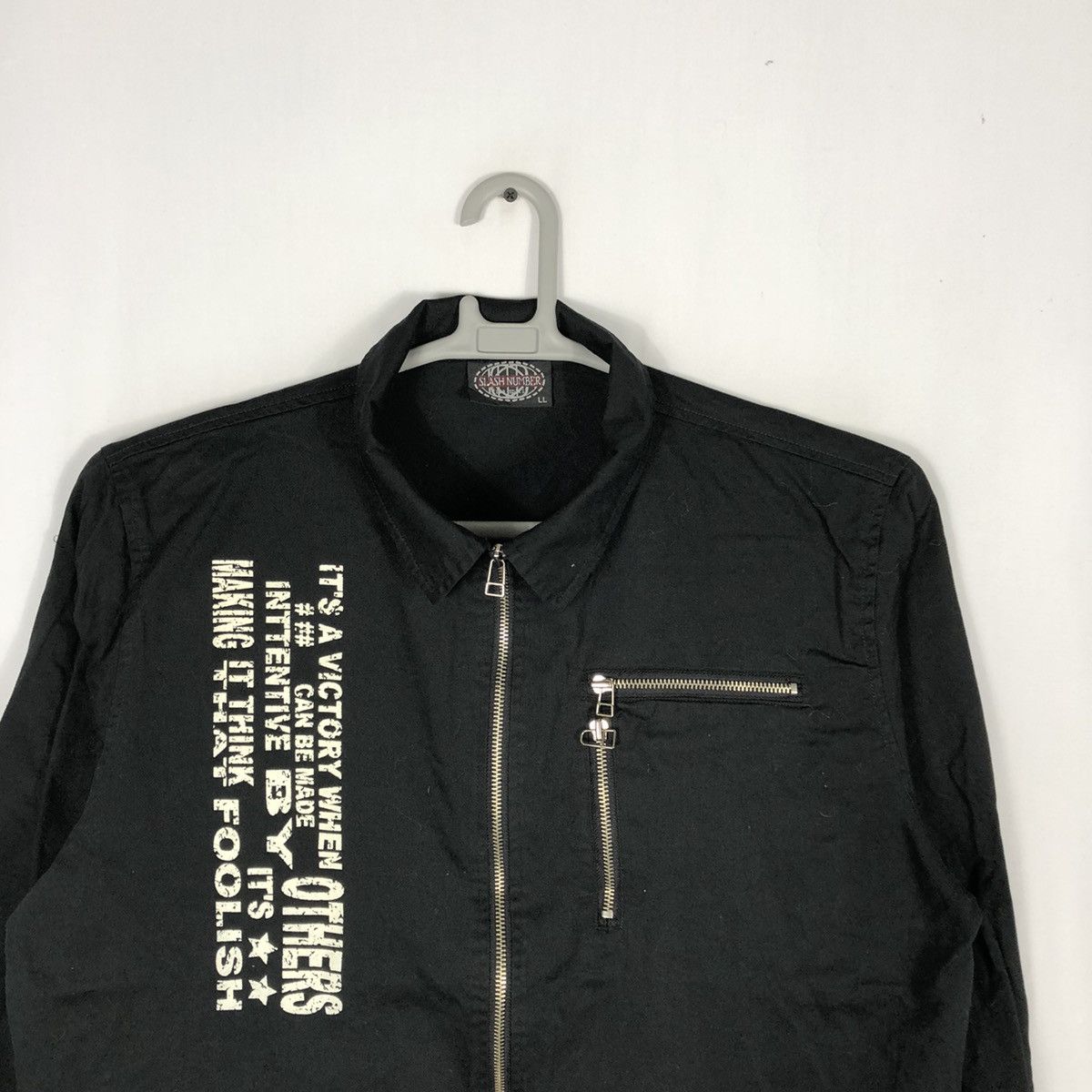 Japanese Brand × Vintage 🔥Sick🔥🇯🇵Slash Number Multi Pockets Seditionaries Punk Jacket Size US M / EU 48-50 / 2 - 2 Thumbnail