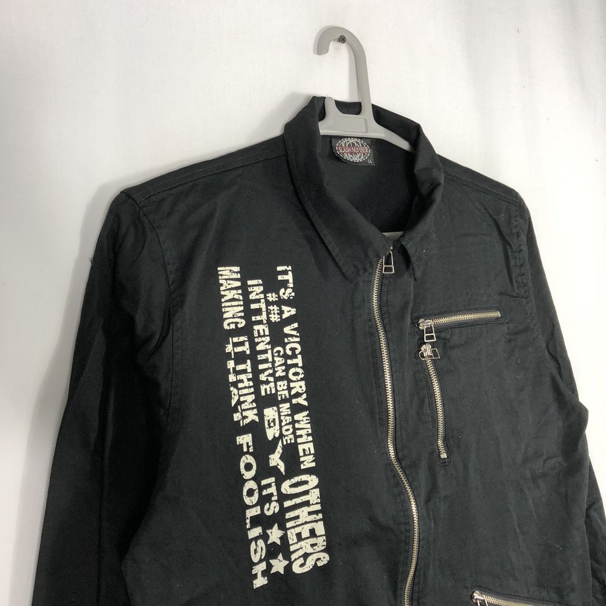 Japanese Brand × Vintage 🔥Sick🔥🇯🇵Slash Number Multi Pockets Seditionaries Punk Jacket Size US M / EU 48-50 / 2 - 7 Thumbnail