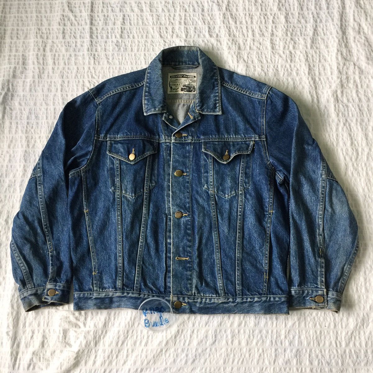 Japanese Brand G.L Heart Streetwear Motorcycle Denim jacket Size US M / EU 48-50 / 2 - 1 Thumbnail