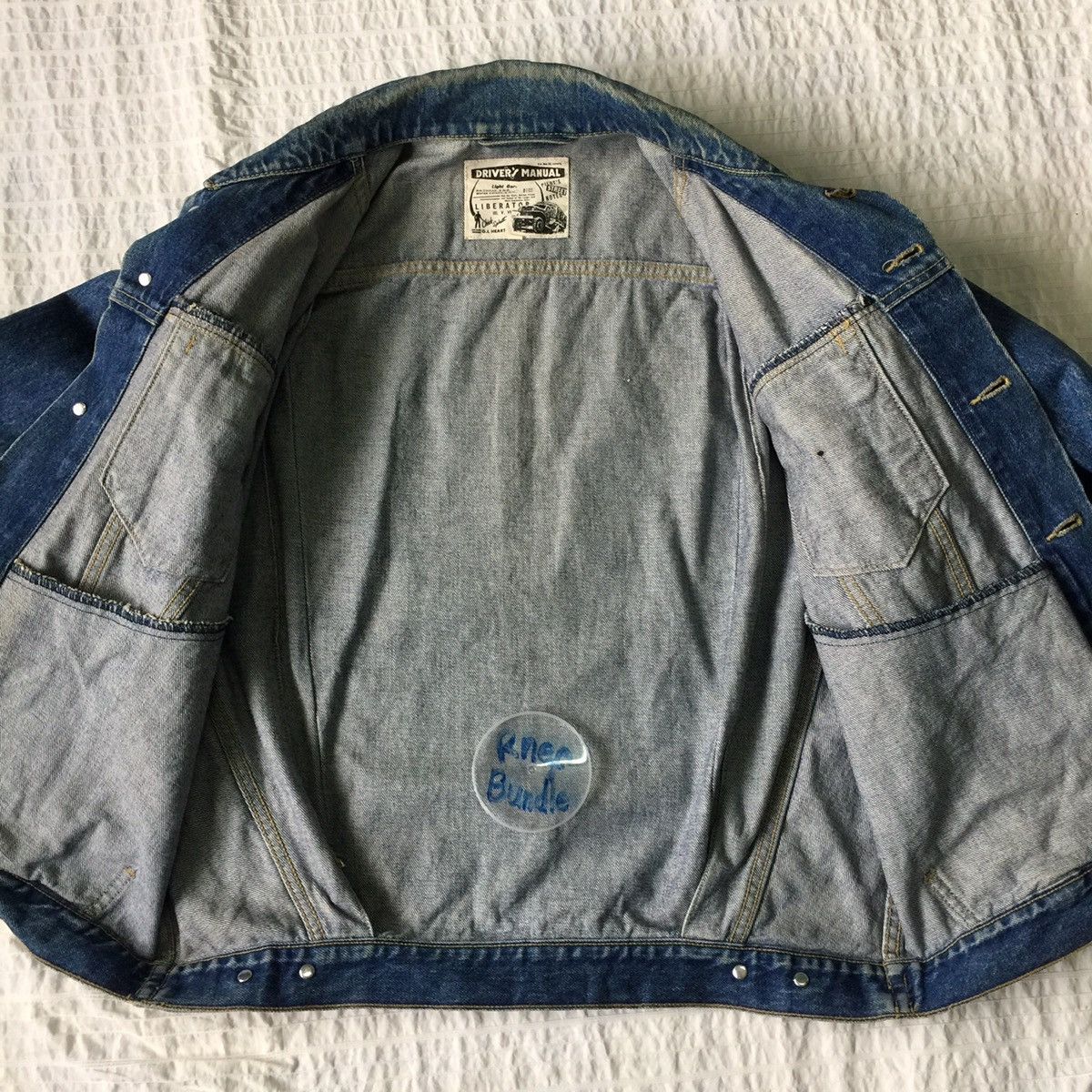 Japanese Brand G.L Heart Streetwear Motorcycle Denim jacket Size US M / EU 48-50 / 2 - 3 Thumbnail