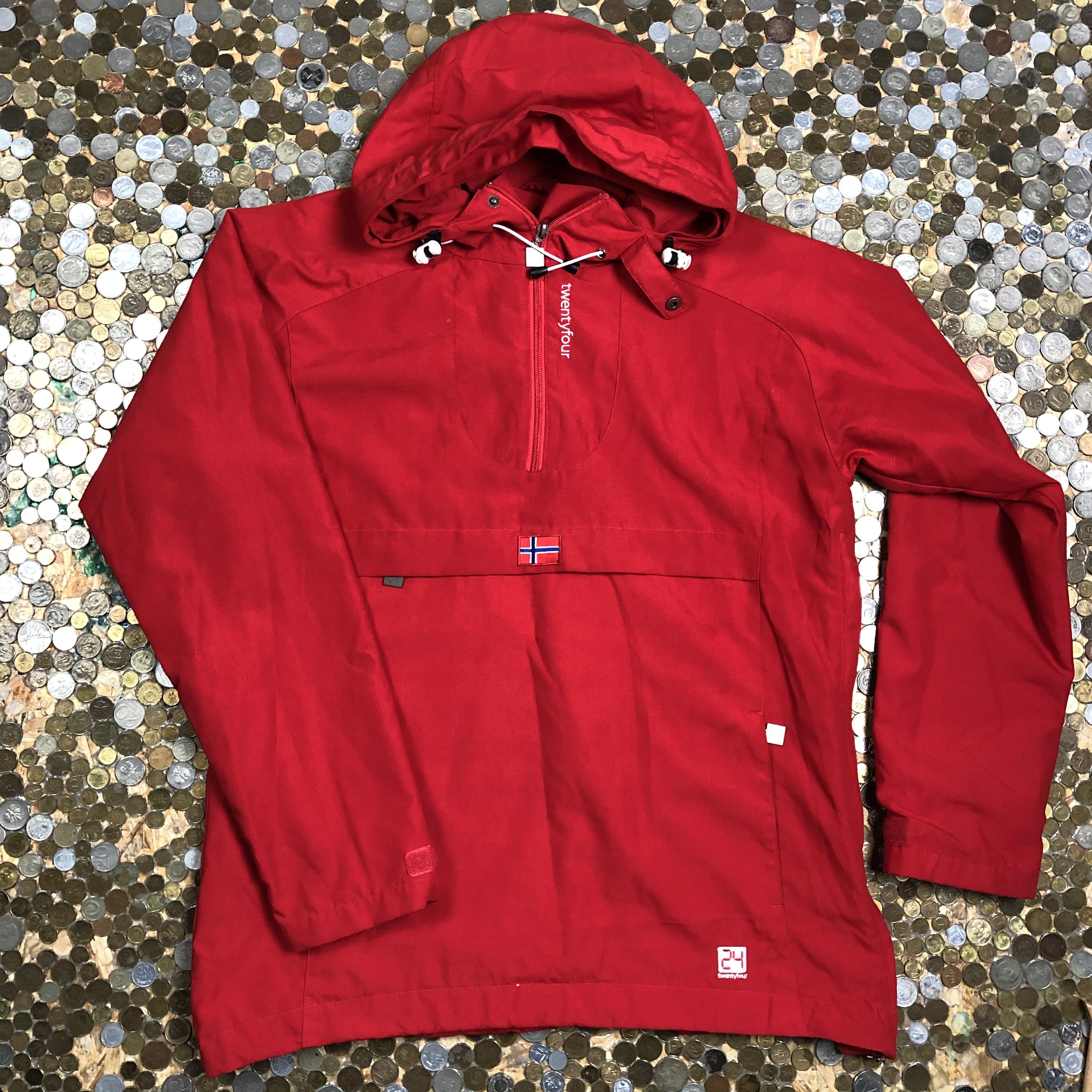 Vintage Twenty-four light jacket anorak Size US L / EU 52-54 / 3 - 1 Thumbnail