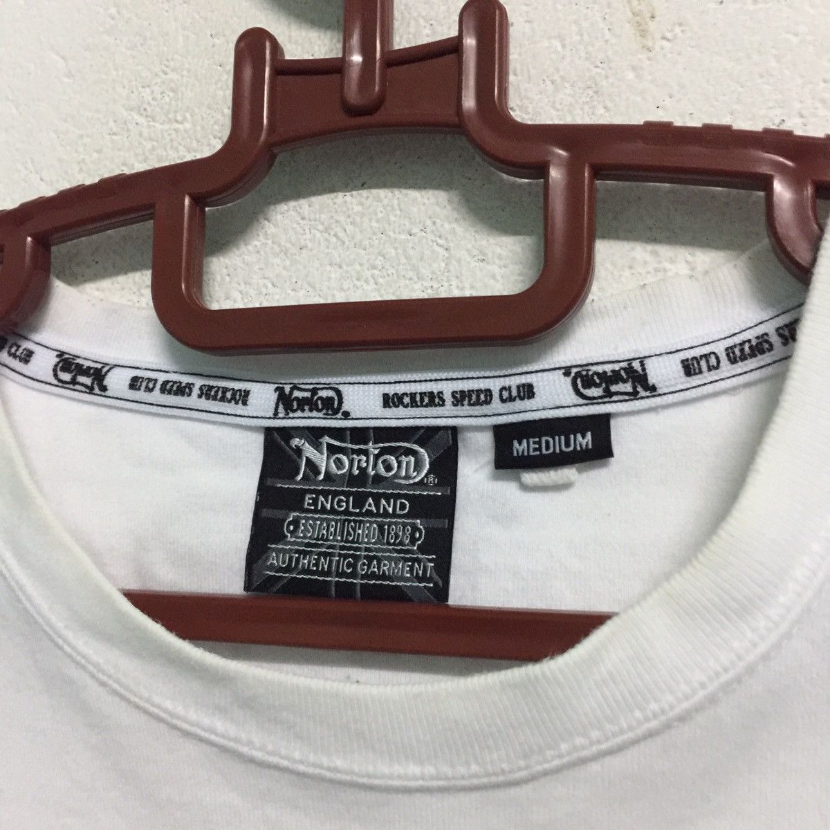 Norton Norton England British Motorcycle Brand Tee Size US M / EU 48-50 / 2 - 5 Thumbnail