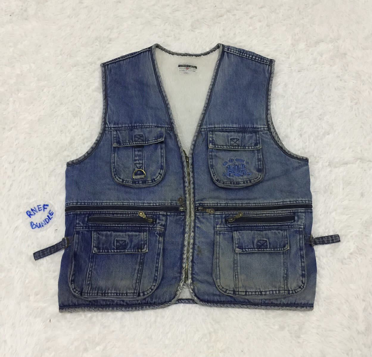 Vintage Unotex vest authentic clothing Size US L / EU 52-54 / 3 - 1 Thumbnail