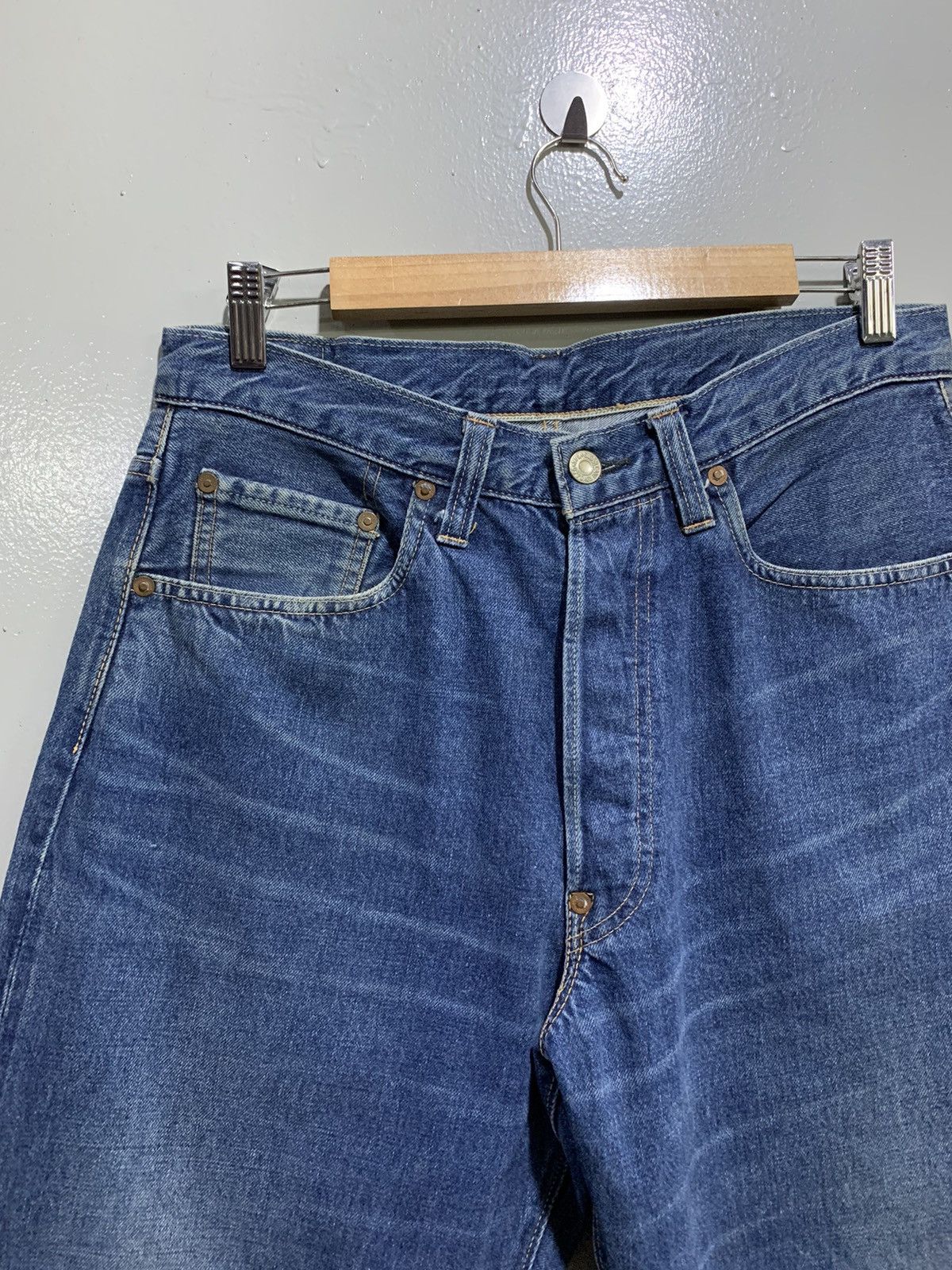 Japanese Brand × Sugar Cane Sugar cane selvedge Jeans Size US 33 - 2 Thumbnail