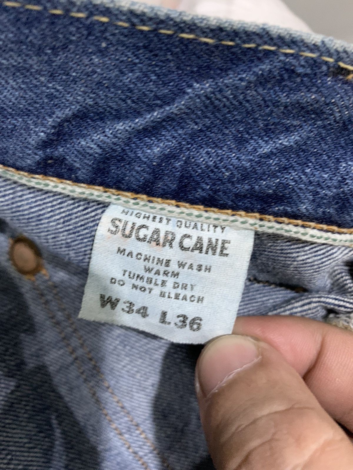 Japanese Brand × Sugar Cane Sugar cane selvedge Jeans Size US 33 - 8 Thumbnail