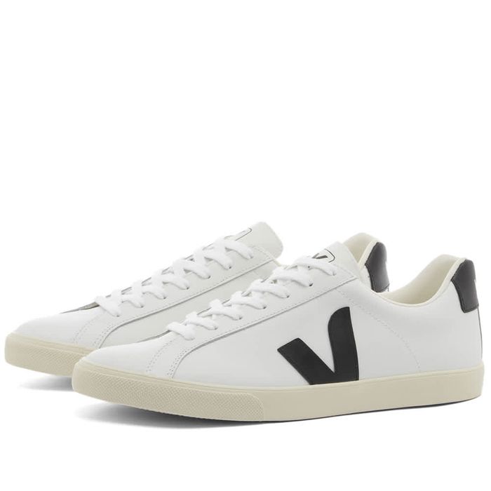 Veja Veja Esplar Logo Extra White Black EO0200005A US 8 EU 39 | Grailed