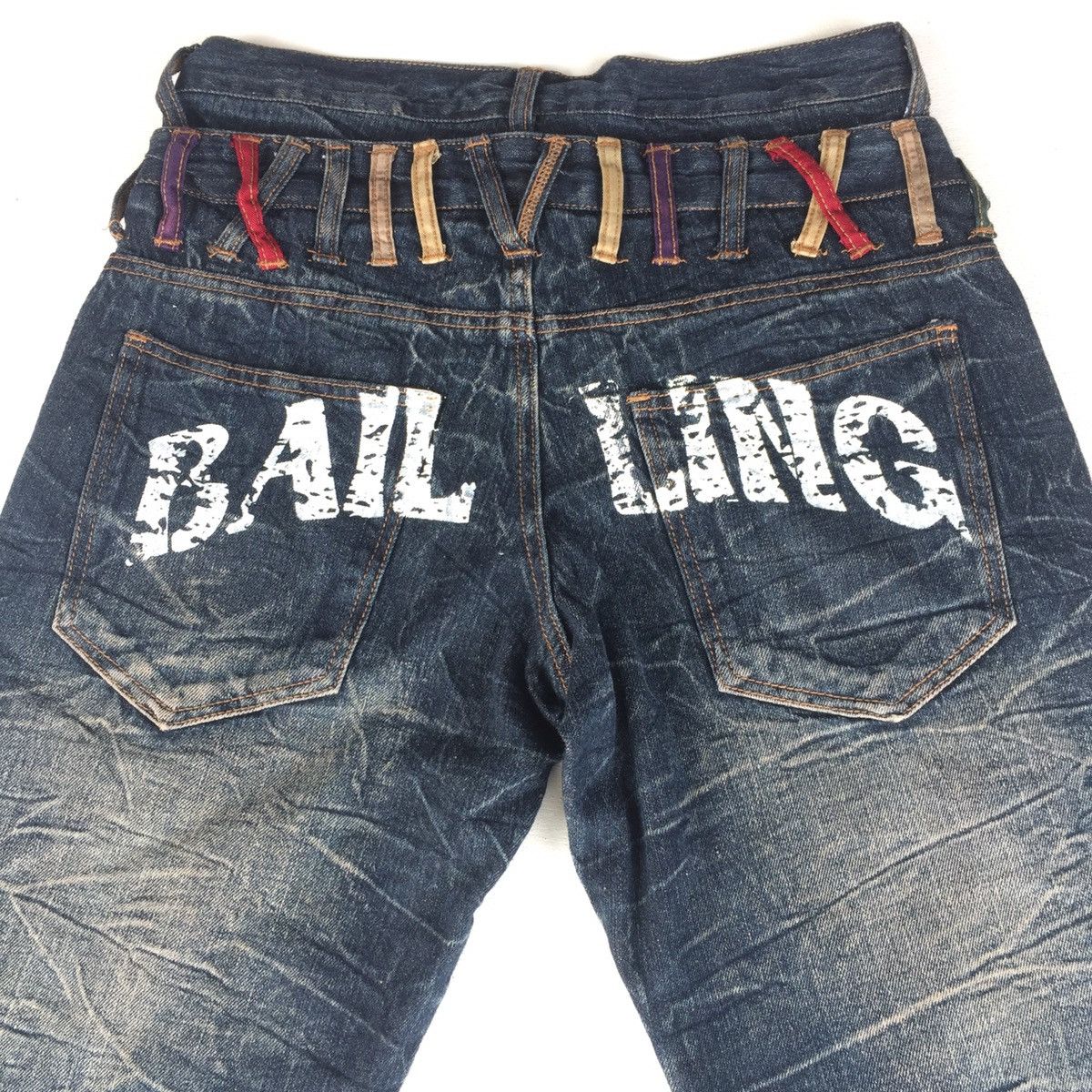 Japanese Brand Vintage Nylaus Double Waist Over Printed Crops Pants Size US 30 / EU 46 - 9 Thumbnail