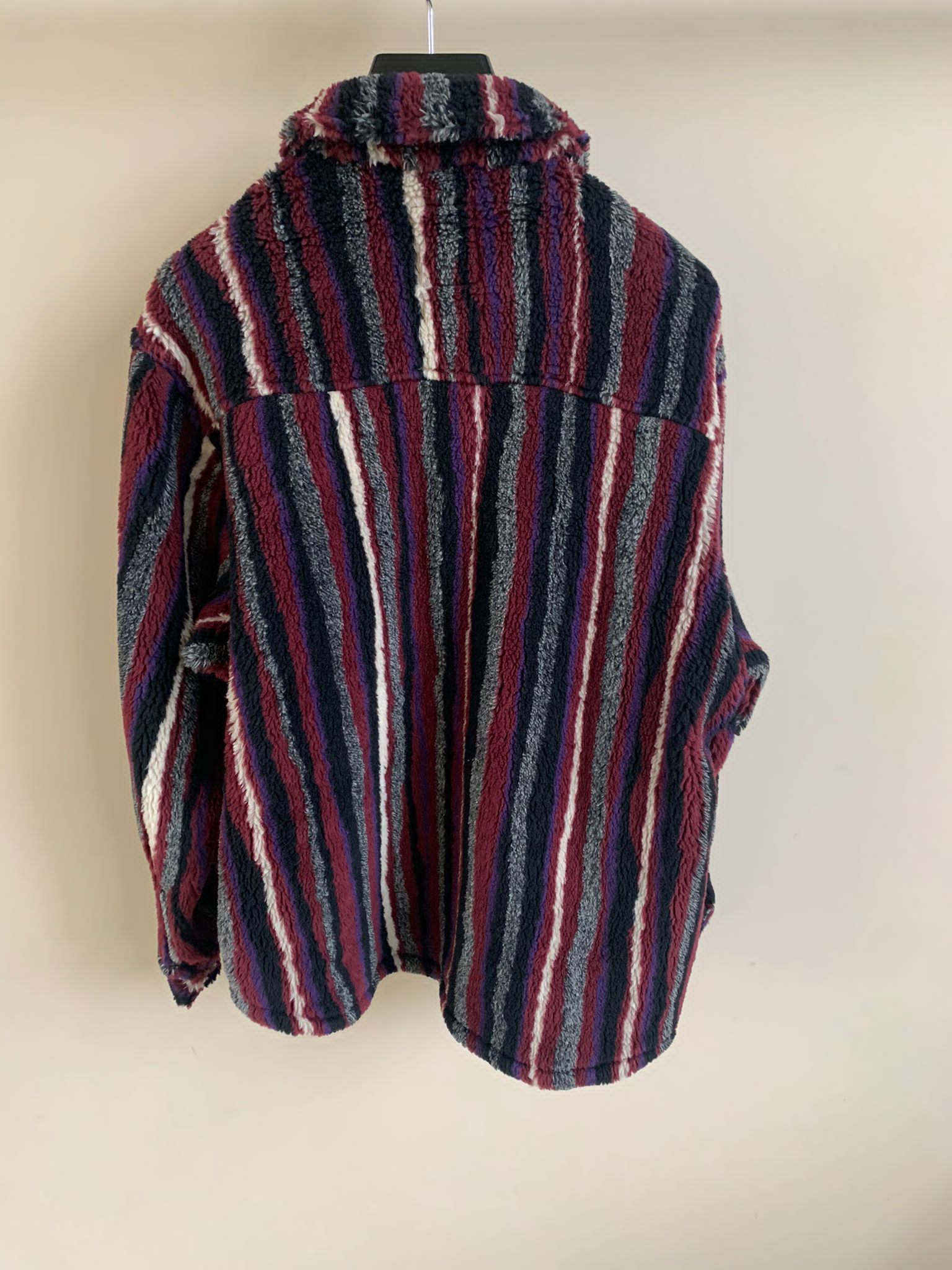 Martine Rose × Napapijri T-Margan Stripe Jacket In Red, Black, Grey Size US M / EU 48-50 / 2 - 8 Thumbnail