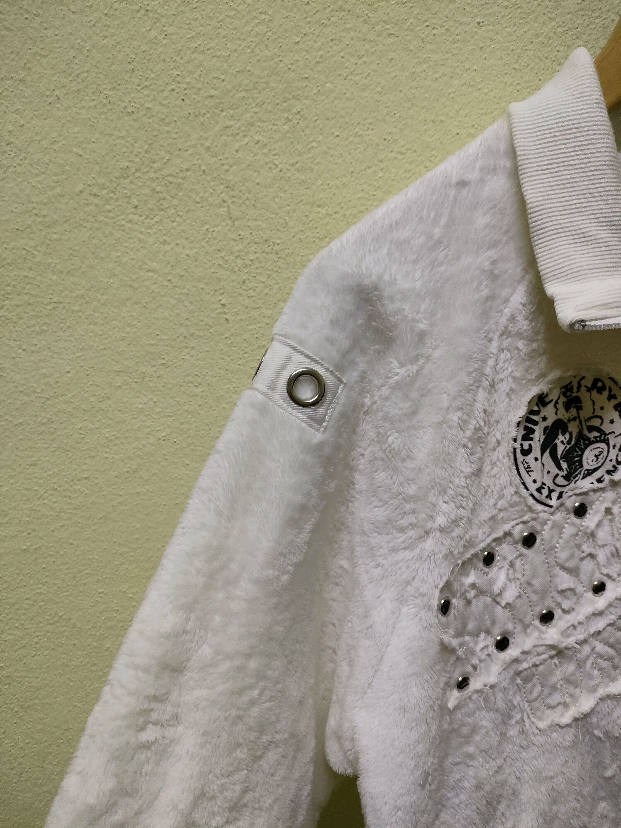 Japanese Brand Center Clease Skull Fleece Sweater Size US M / EU 48-50 / 2 - 6 Thumbnail