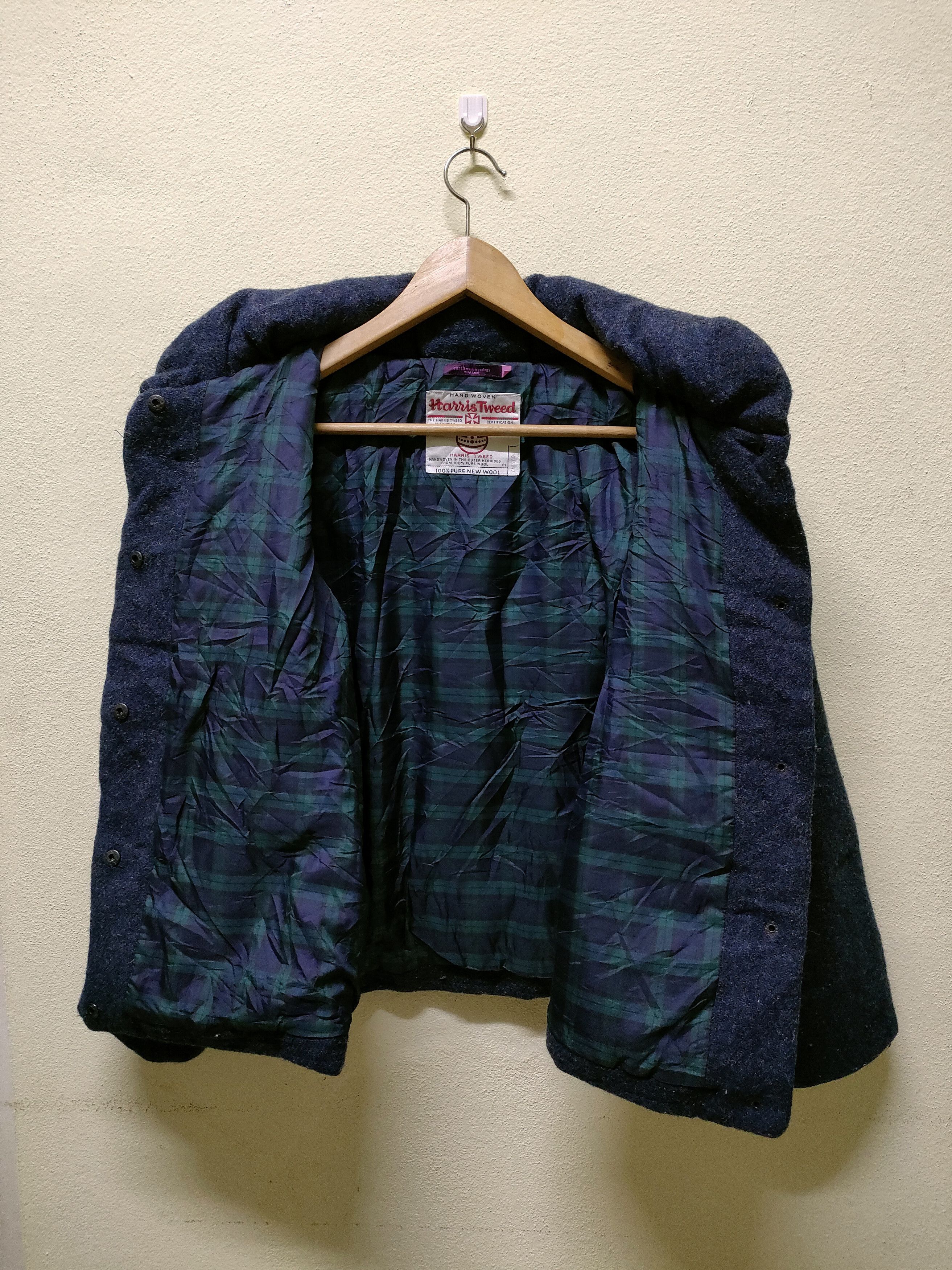 Harris Tweed × Indigo Harris Tweed x Earth Music & Ecology Size US M / EU 48-50 / 2 - 5 Thumbnail