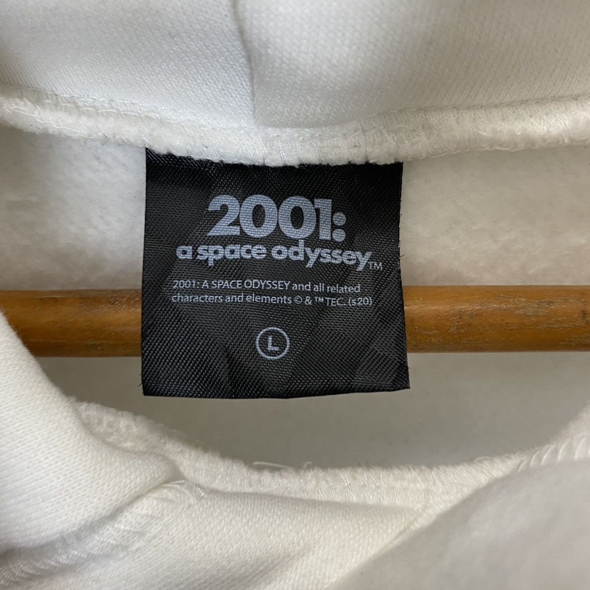 Japanese Brand 2001 A SPACE ODYSSEY WHITE SWEATSHIRT HOODIE Size US L / EU 52-54 / 3 - 8 Thumbnail