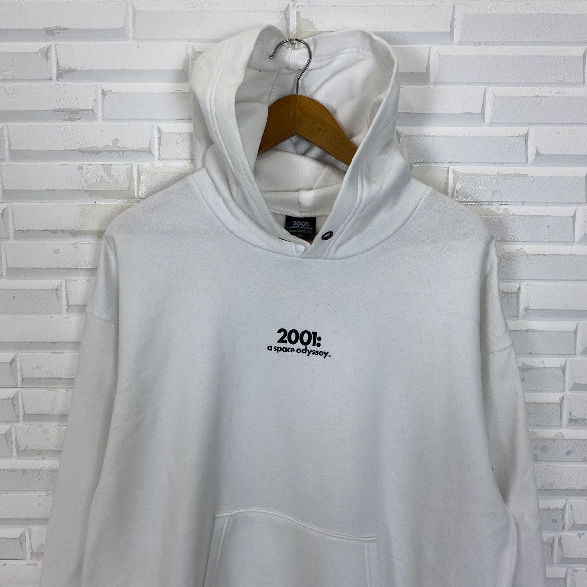 Japanese Brand 2001 A SPACE ODYSSEY WHITE SWEATSHIRT HOODIE Size US L / EU 52-54 / 3 - 5 Thumbnail