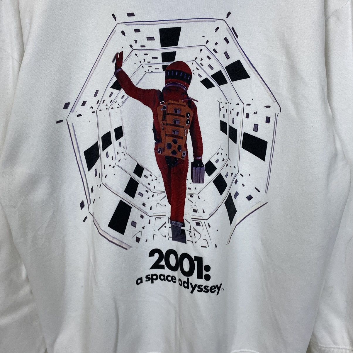 Japanese Brand 2001 A SPACE ODYSSEY WHITE SWEATSHIRT HOODIE Size US L / EU 52-54 / 3 - 7 Thumbnail