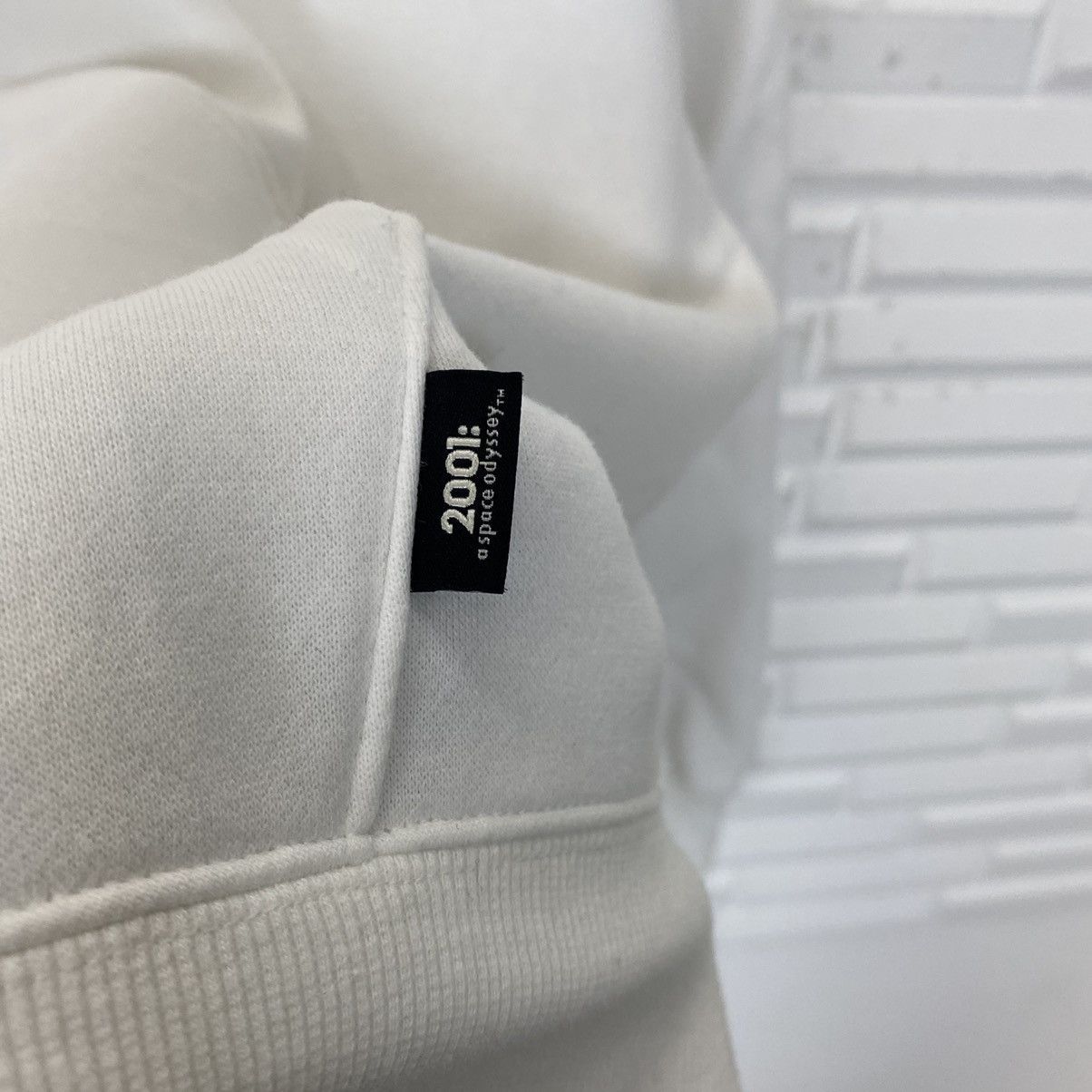 Japanese Brand 2001 A SPACE ODYSSEY WHITE SWEATSHIRT HOODIE Size US L / EU 52-54 / 3 - 6 Thumbnail