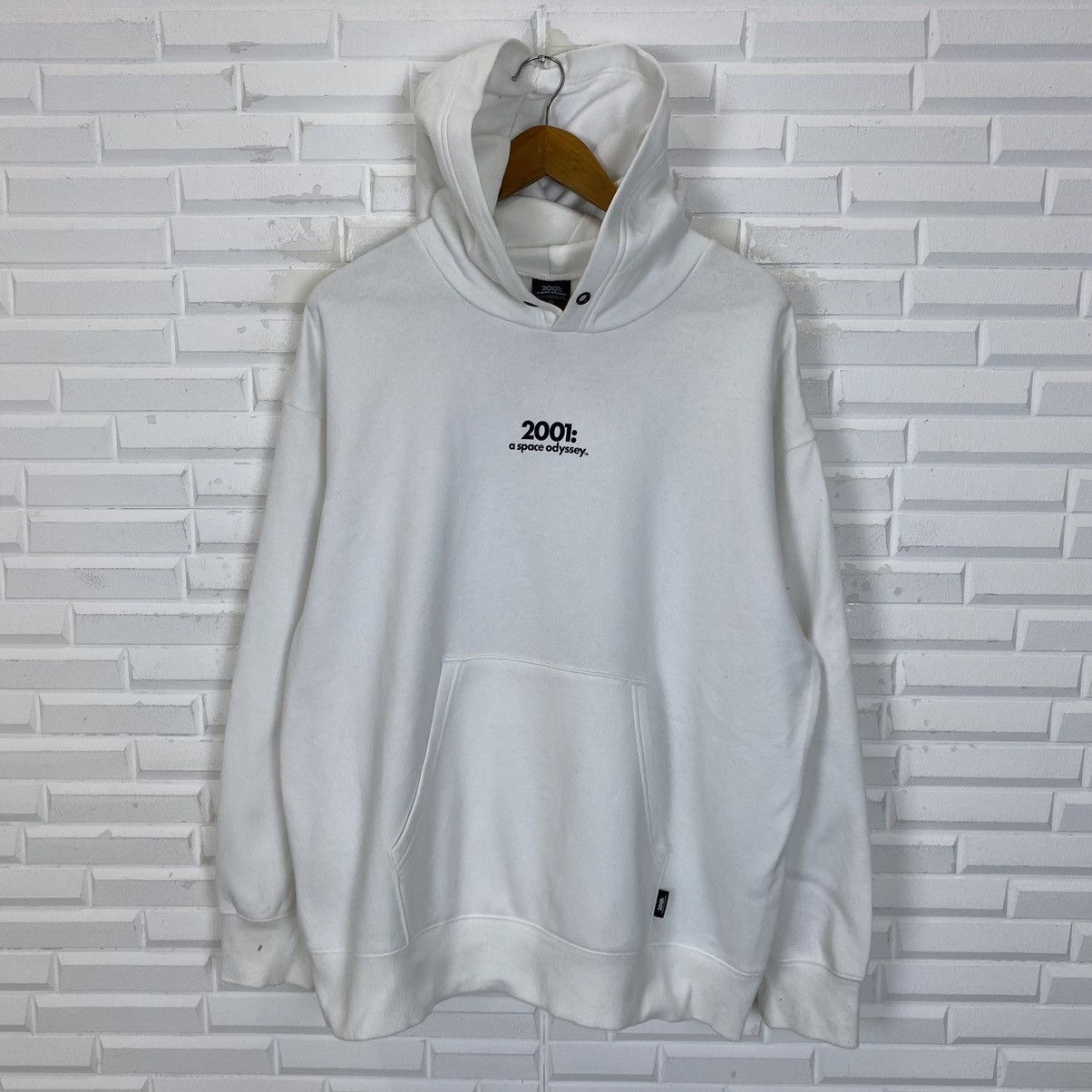 Japanese Brand 2001 A SPACE ODYSSEY WHITE SWEATSHIRT HOODIE Size US L / EU 52-54 / 3 - 2 Thumbnail