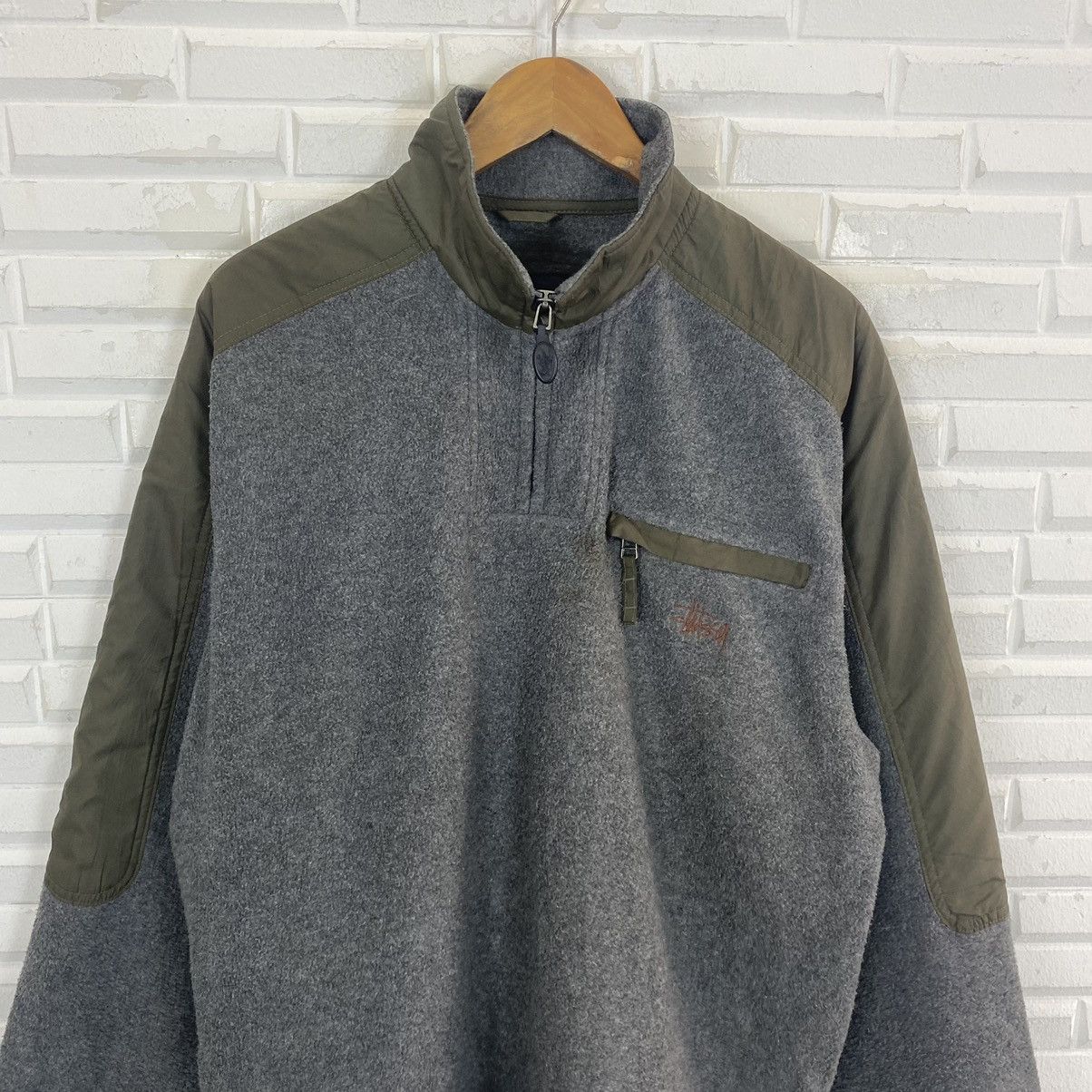 Stussy Nice design Stussy fleece jacket Size US M / EU 48-50 / 2 - 5 Thumbnail