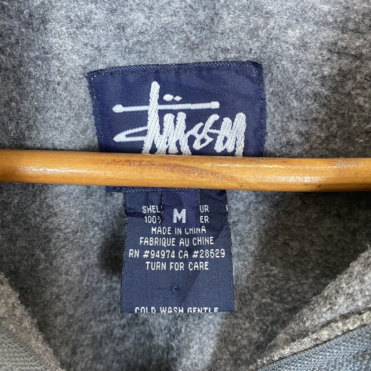 Stussy Nice design Stussy fleece jacket Size US M / EU 48-50 / 2 - 8 Thumbnail