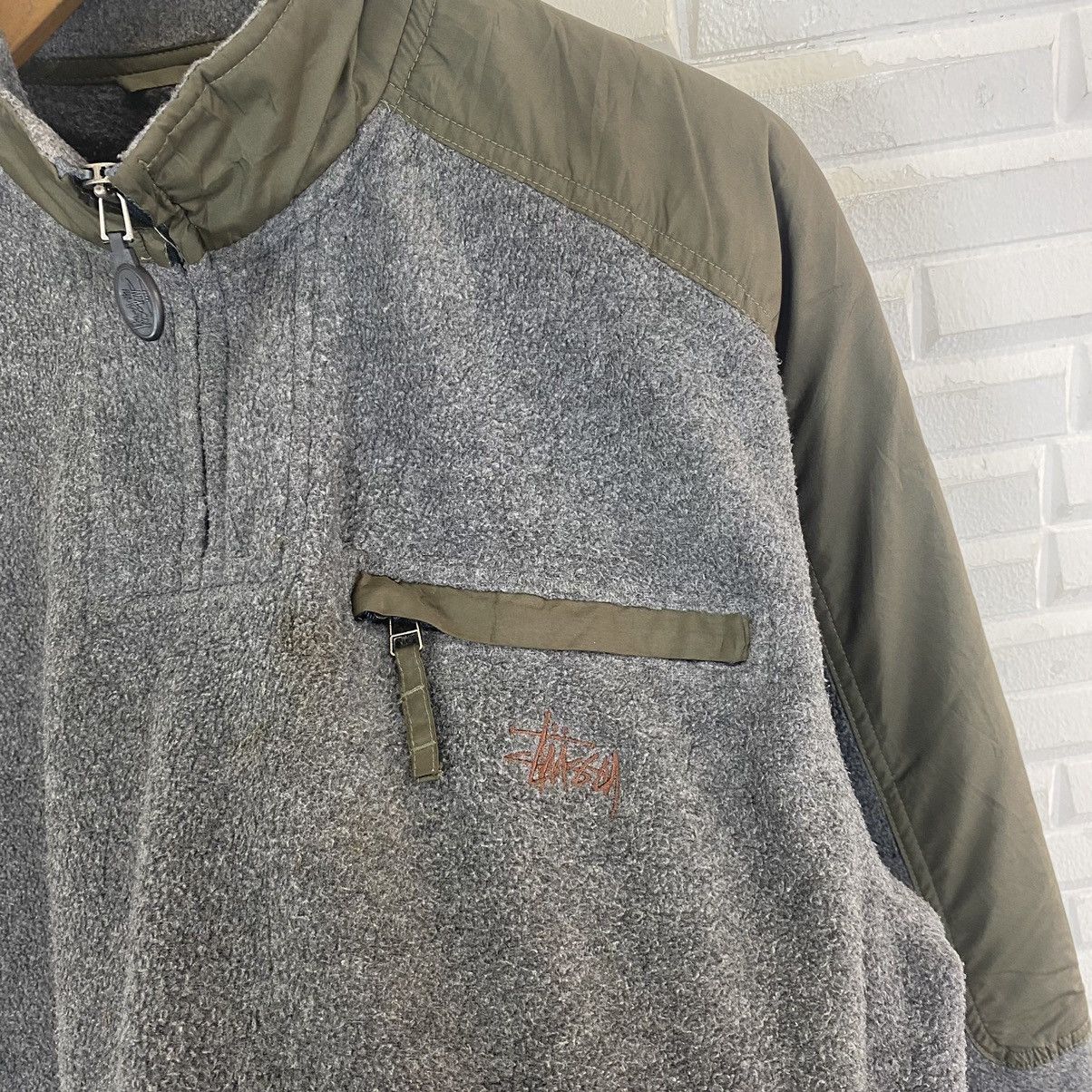 Stussy Nice design Stussy fleece jacket Size US M / EU 48-50 / 2 - 6 Thumbnail