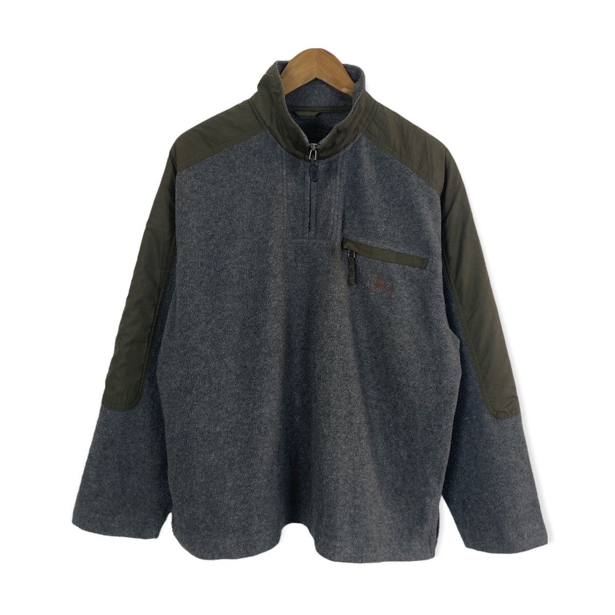 Stussy STUSSY MADRAS PATCHWORKZIP JACKET | Grailed