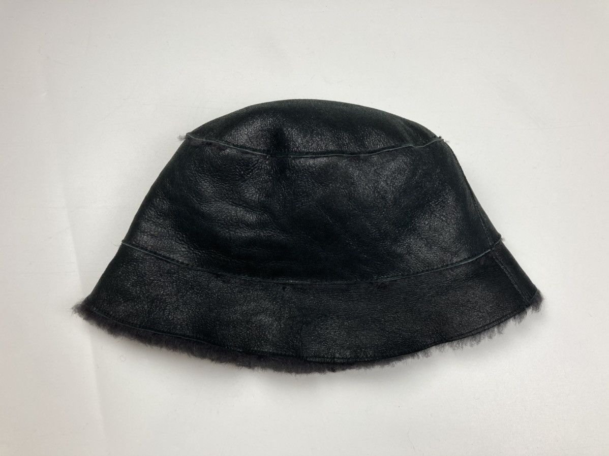Miu Miu MIU MIU for Prada Dyed sheepskin bucket hat Size ONE SIZE - 3 Thumbnail