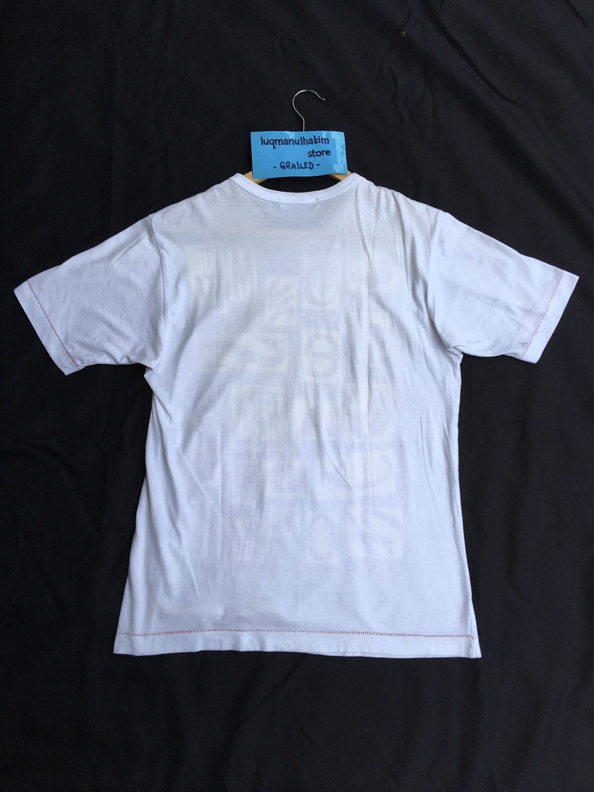 Comme des Garcons Comme Des Garcons CDG Spell Out Printed Very Rare Tshirt Size US S / EU 44-46 / 1 - 7 Thumbnail