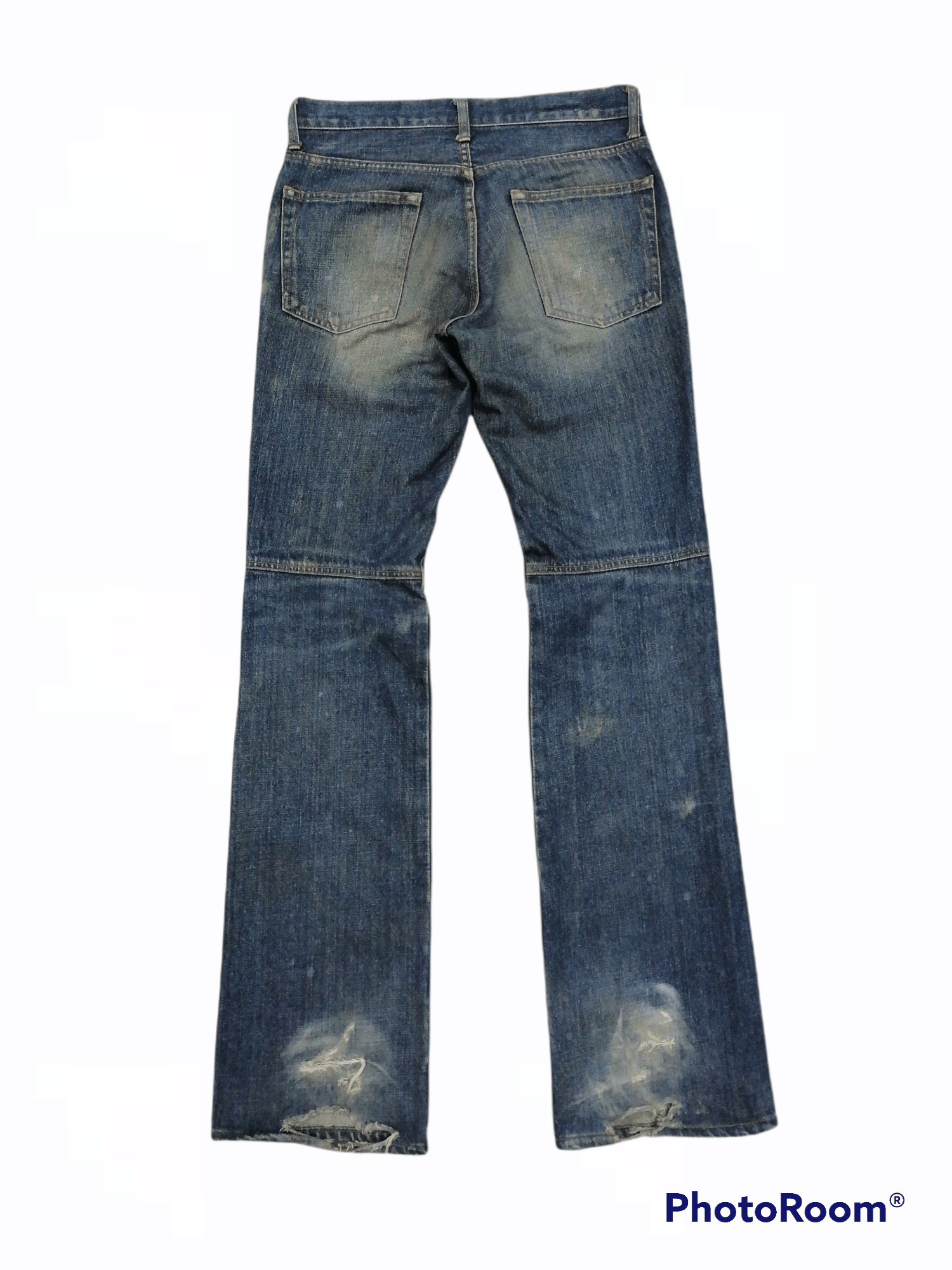 Japanese Brand Flare Jeans Boycott Distressed Erd Denim Pants Size US 30 / EU 46 - 5 Thumbnail