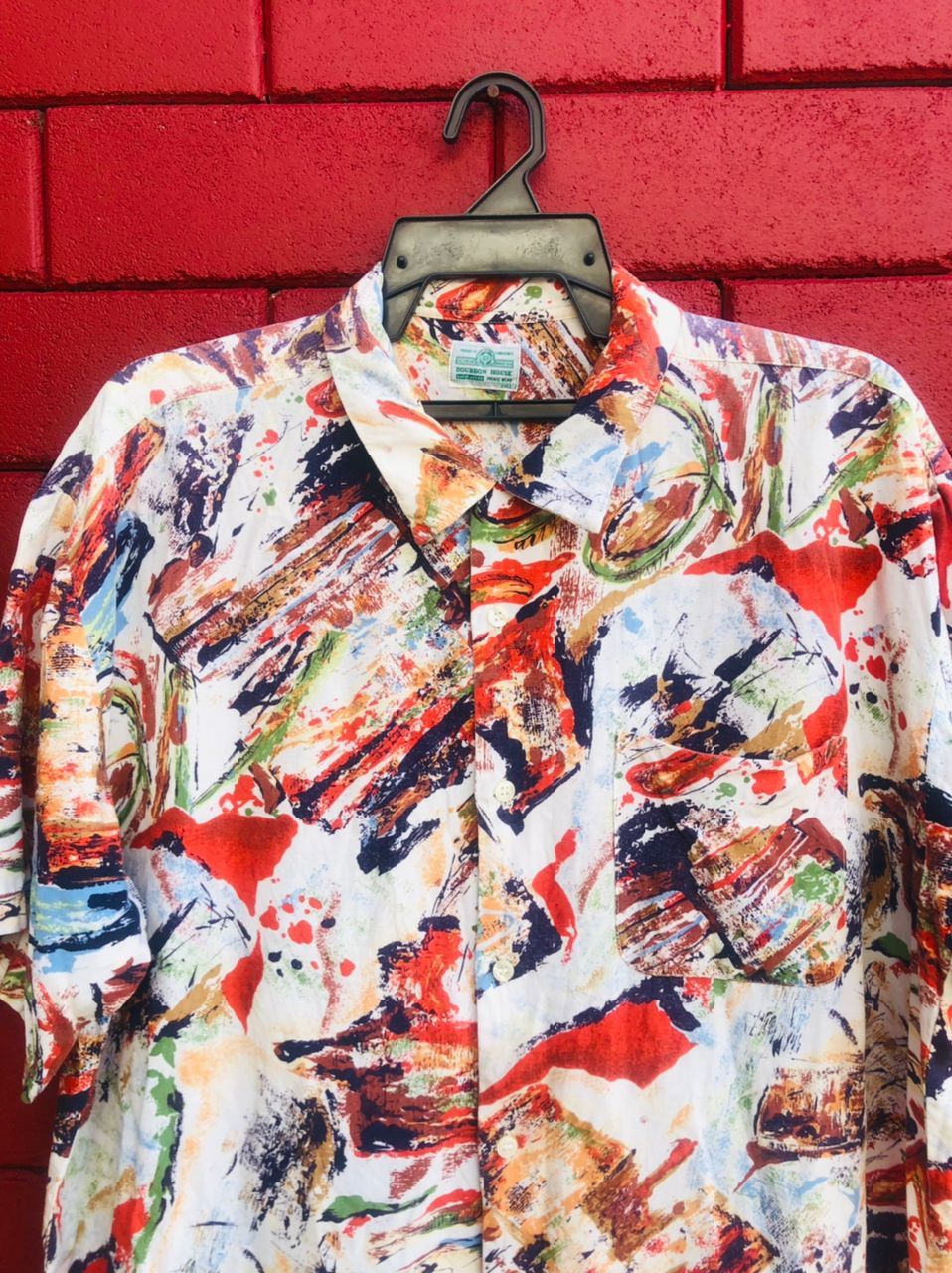 Japanese Brand Vintage Bourbon House Streetwear Designer Fashion Style Size US L / EU 52-54 / 3 - 3 Thumbnail