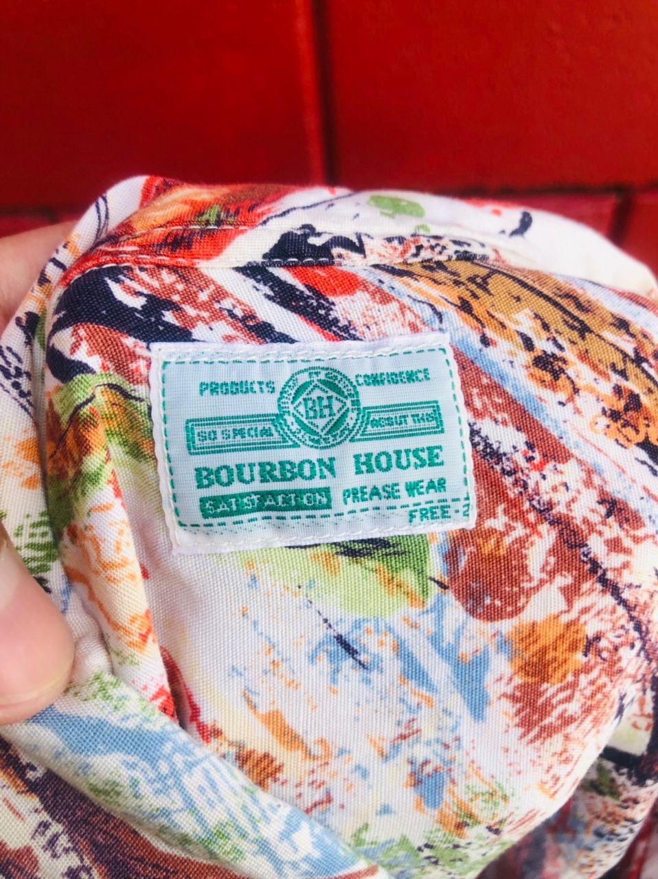 Japanese Brand Vintage Bourbon House Streetwear Designer Fashion Style Size US L / EU 52-54 / 3 - 9 Thumbnail