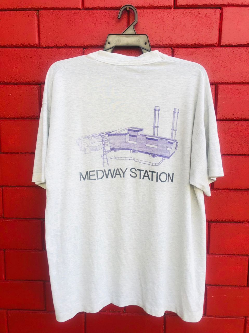 Japanese Brand × Vintage Vintage TBV Power Medway Station Streetwear Fashion Style Size US XL / EU 56 / 4 - 2 Thumbnail