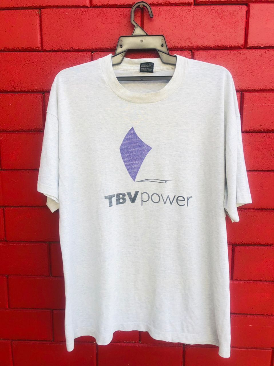 image of Vintage Tbv Power Medway Station Streetwear Fashion Style in Grey, Men's (Size XL)