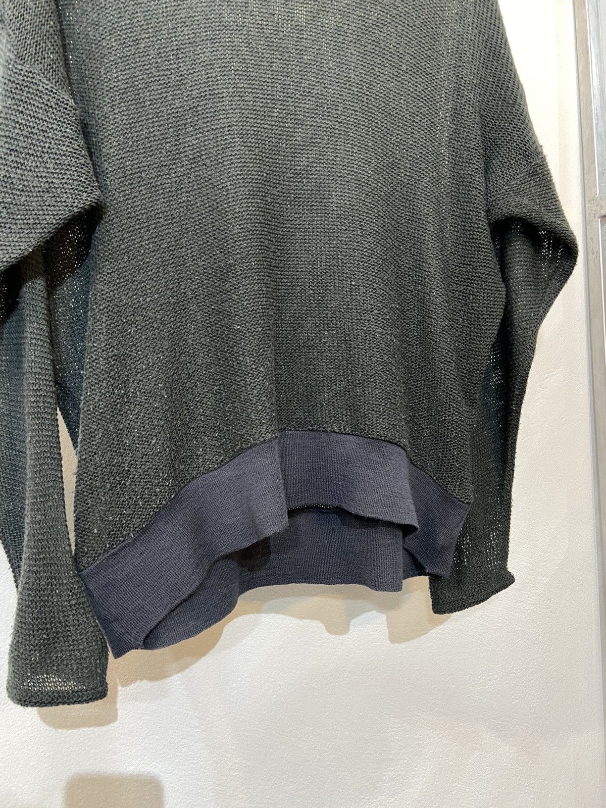 Maison MIHARA YASUHIRO Mihara Yasuhiro Knitted Mesh Sweater Size US XL / EU 56 / 4 - 11 Thumbnail