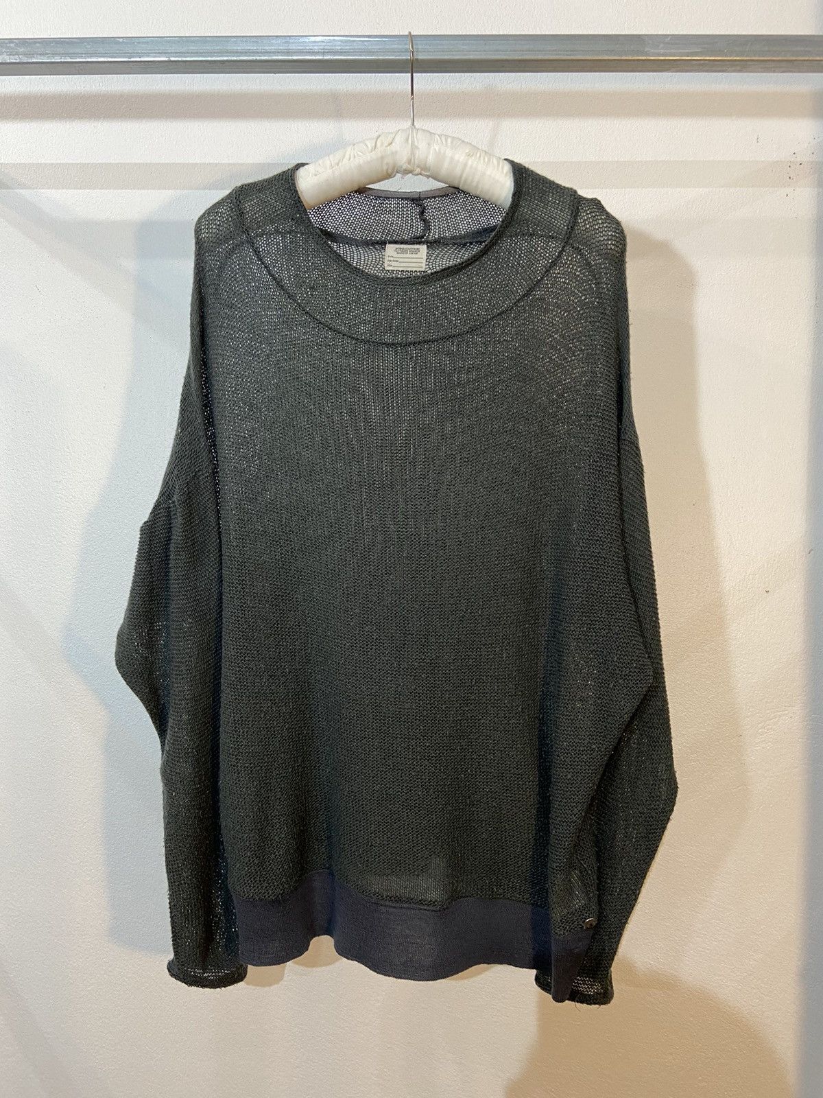Maison MIHARA YASUHIRO Mihara Yasuhiro Knitted Mesh Sweater Size US XL / EU 56 / 4 - 1 Thumbnail