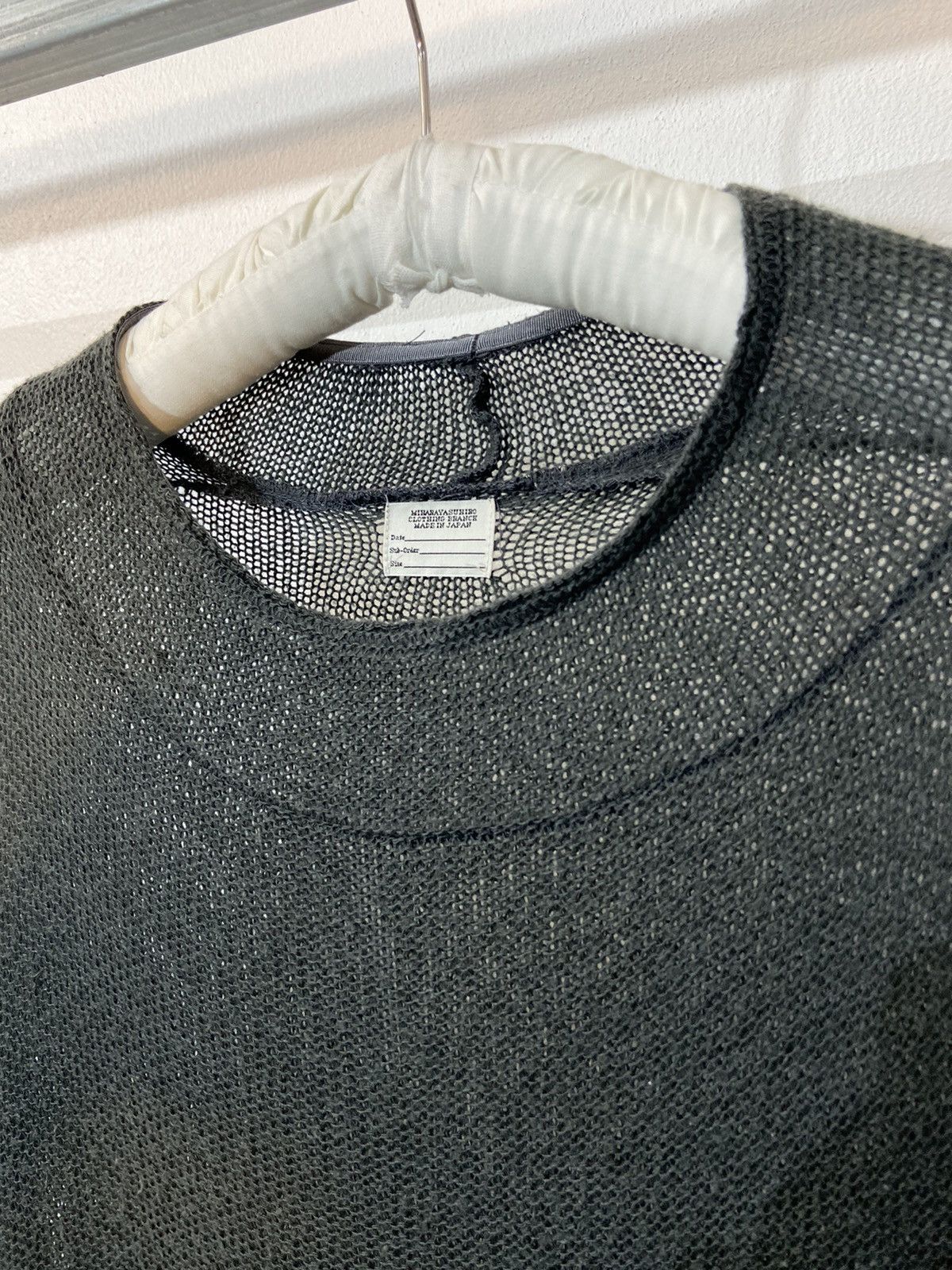 Maison MIHARA YASUHIRO Mihara Yasuhiro Knitted Mesh Sweater Size US XL / EU 56 / 4 - 6 Thumbnail