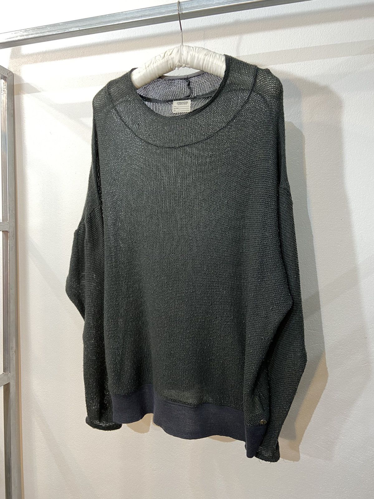 Maison MIHARA YASUHIRO Mihara Yasuhiro Knitted Mesh Sweater Size US XL / EU 56 / 4 - 2 Thumbnail