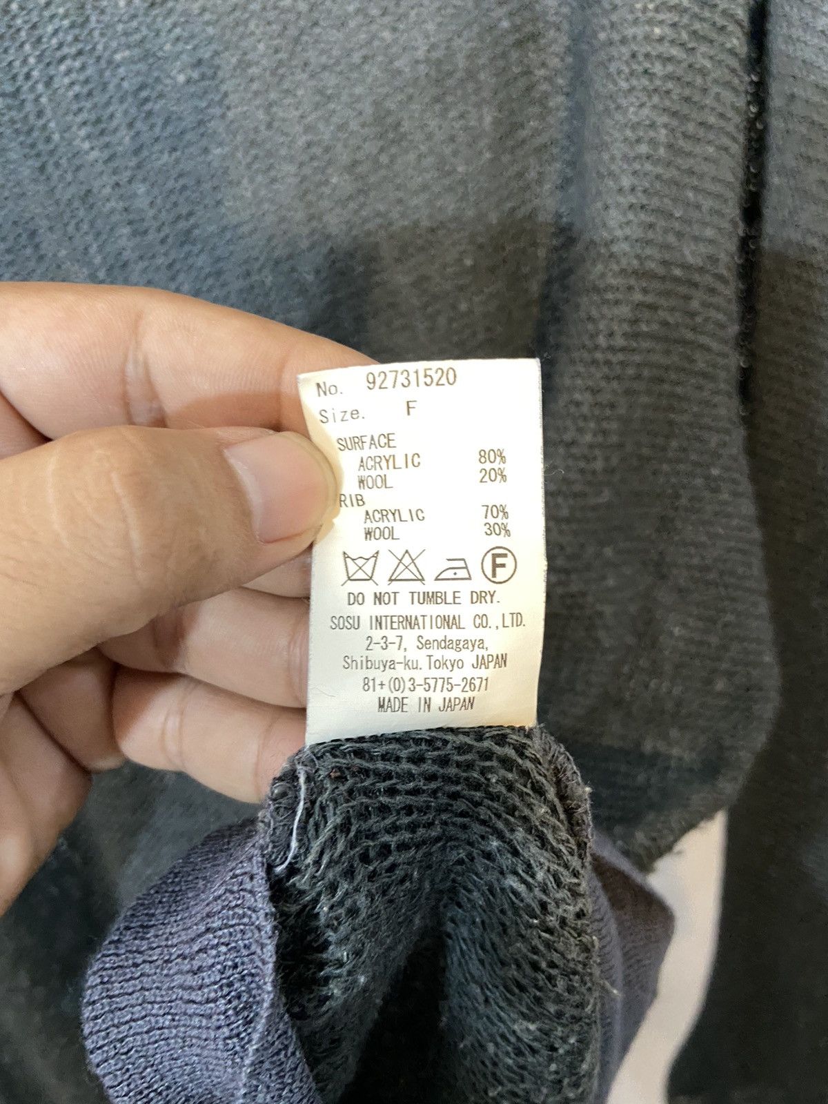 Maison MIHARA YASUHIRO Mihara Yasuhiro Knitted Mesh Sweater Size US XL / EU 56 / 4 - 17 Thumbnail