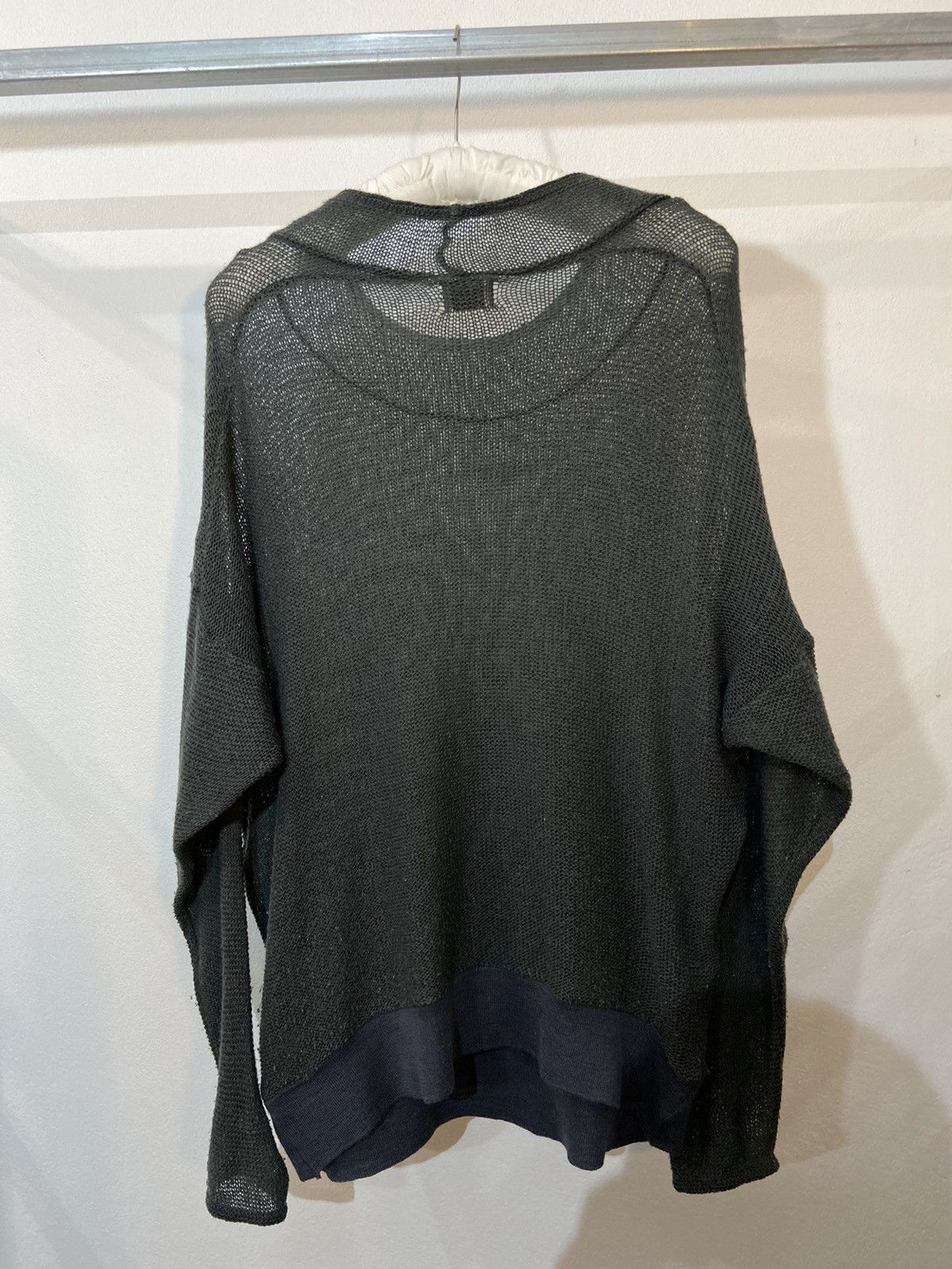 Maison MIHARA YASUHIRO Mihara Yasuhiro Knitted Mesh Sweater Size US XL / EU 56 / 4 - 3 Thumbnail