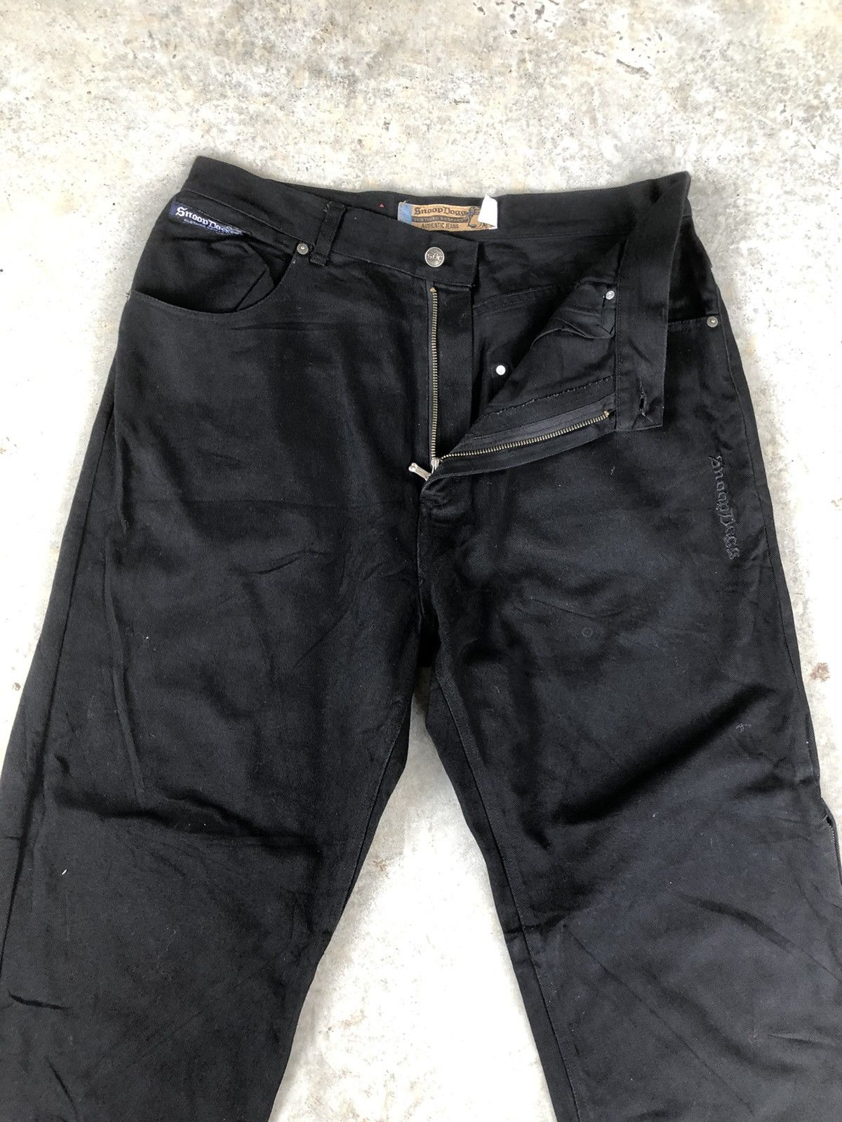 Snoop Dogg american rapper snoop dogg SDC denim hip hop baggy jeans Size US 35 - 3 Thumbnail