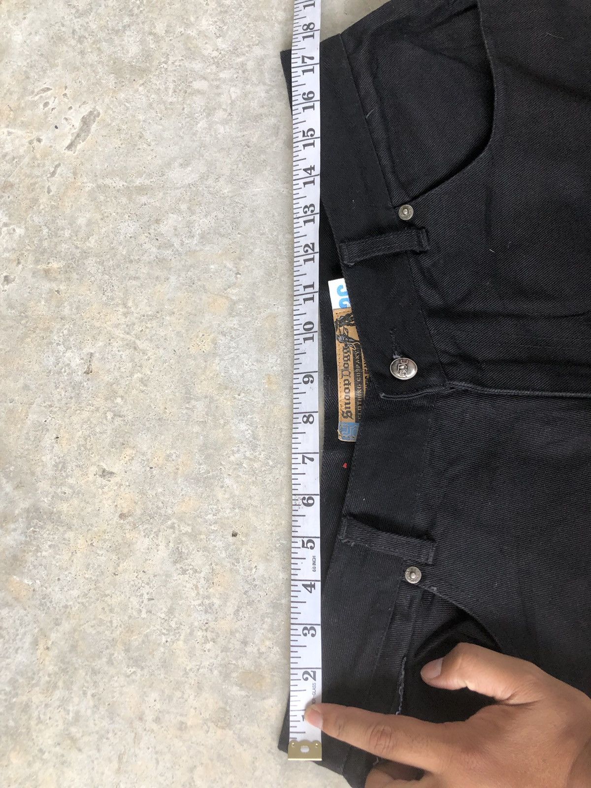 Snoop Dogg american rapper snoop dogg SDC denim hip hop baggy jeans Size US 35 - 17 Thumbnail