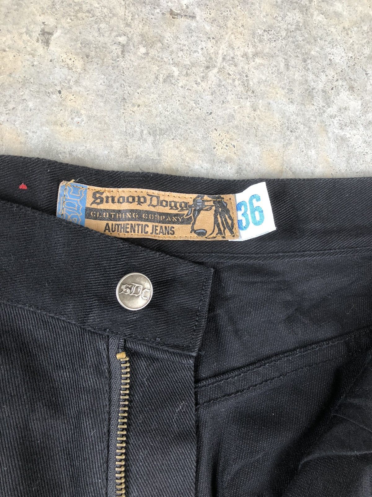 Snoop Dogg american rapper snoop dogg SDC denim hip hop baggy jeans Size US 35 - 14 Thumbnail