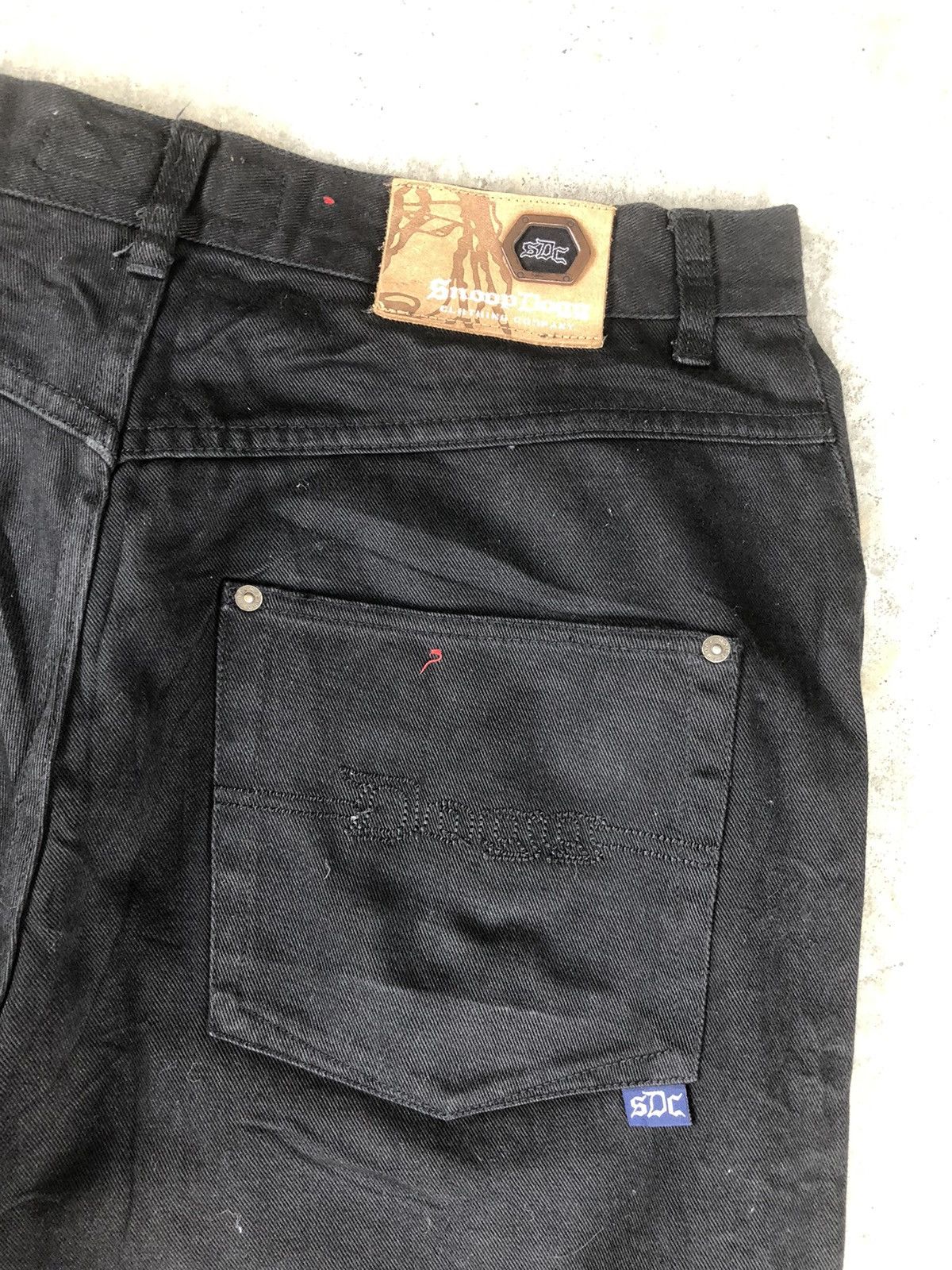 Snoop Dogg american rapper snoop dogg SDC denim hip hop baggy jeans Size US 35 - 8 Thumbnail