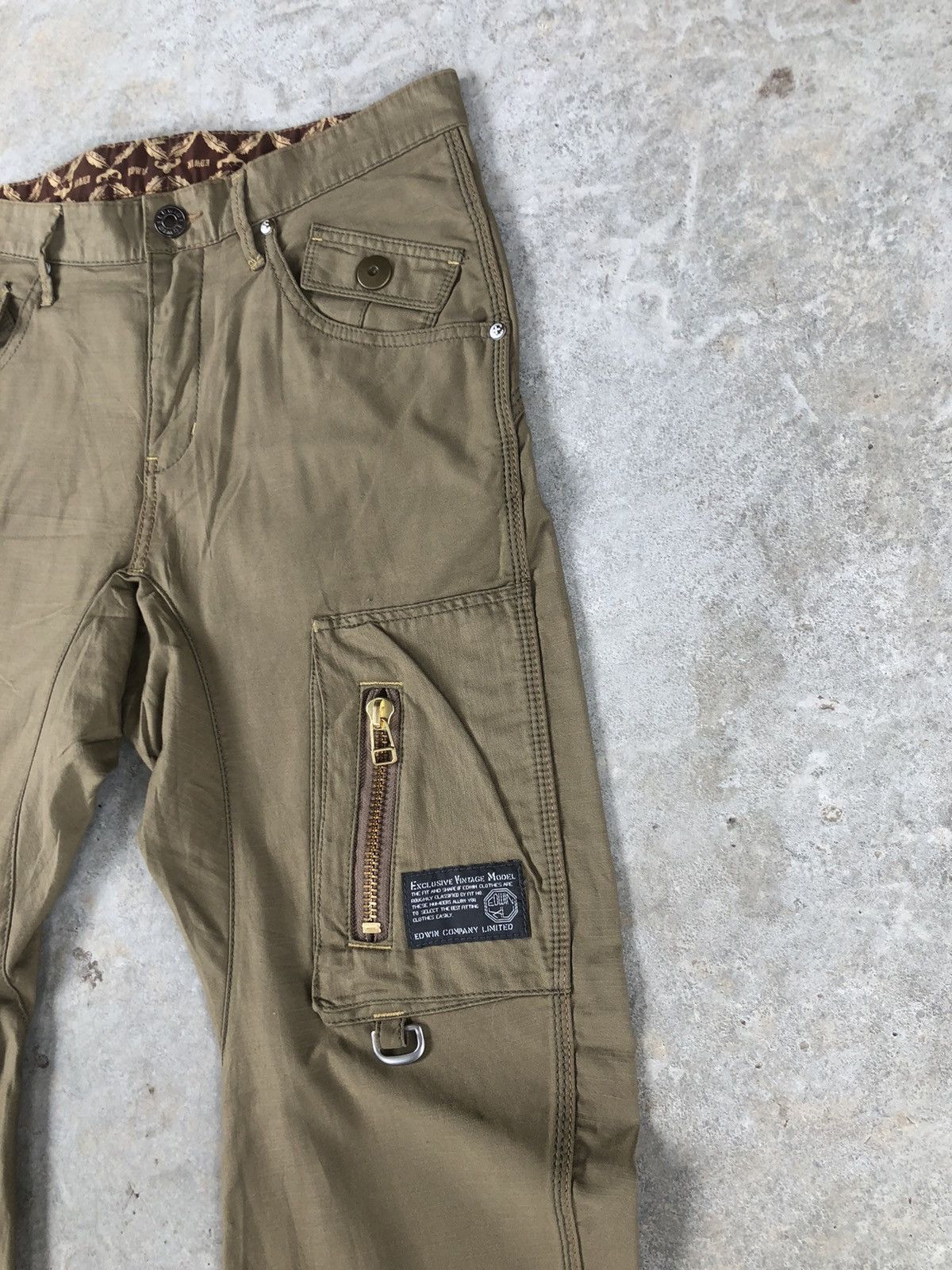 Edwin Japanese Edwin cargo pants tactical multi pocket Size US 32 / EU 48 - 5 Thumbnail