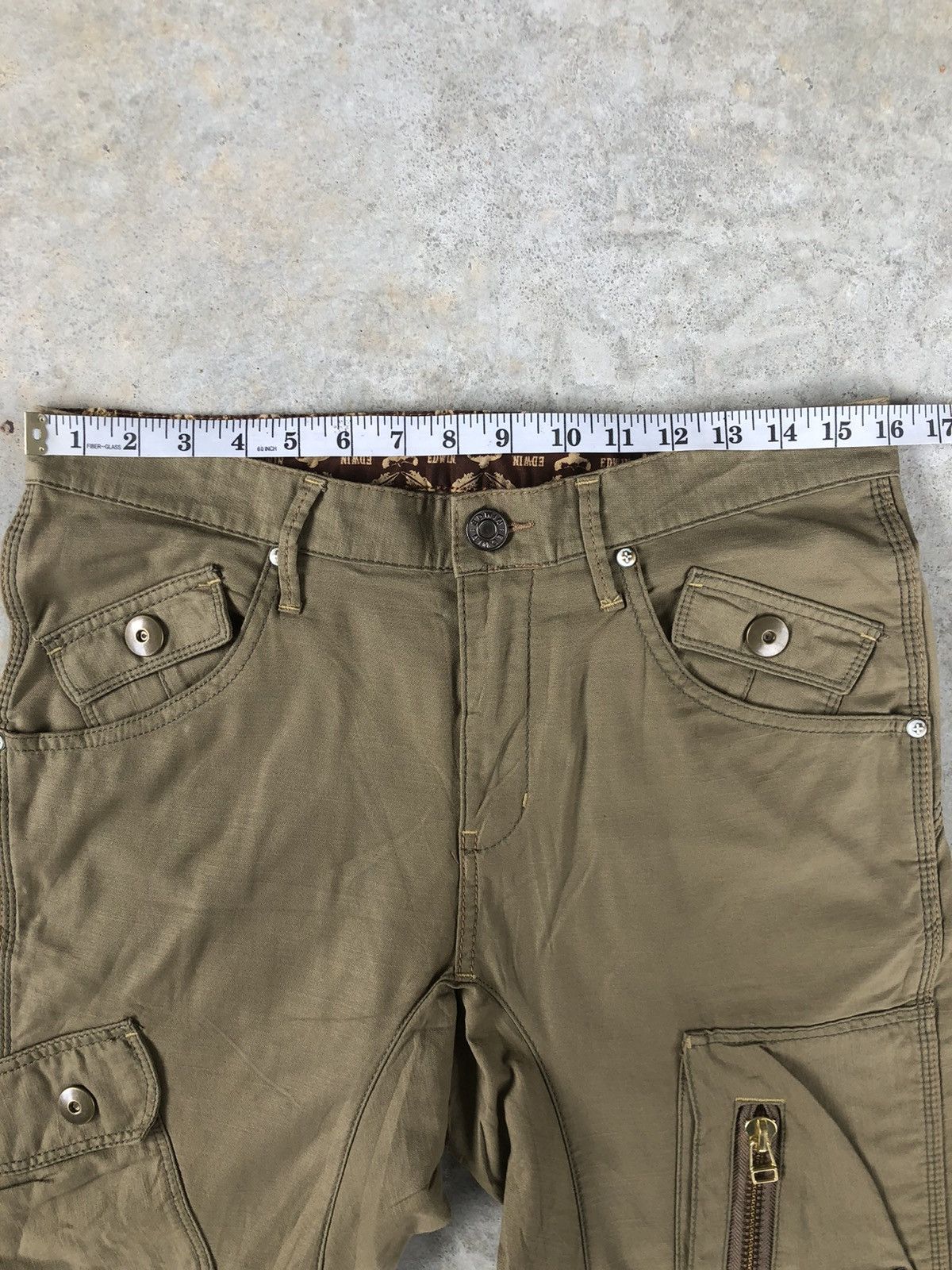 Edwin Japanese Edwin cargo pants tactical multi pocket Size US 32 / EU 48 - 13 Thumbnail