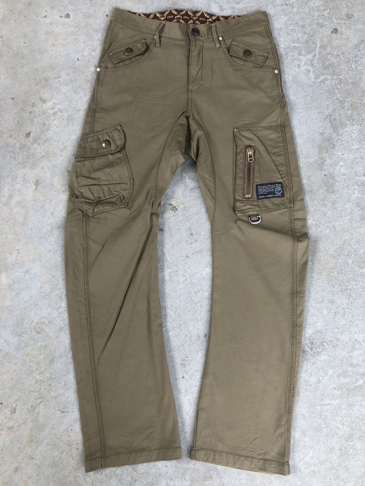 Edwin Japanese Edwin cargo pants tactical multi pocket Size US 32 / EU 48 - 1 Thumbnail